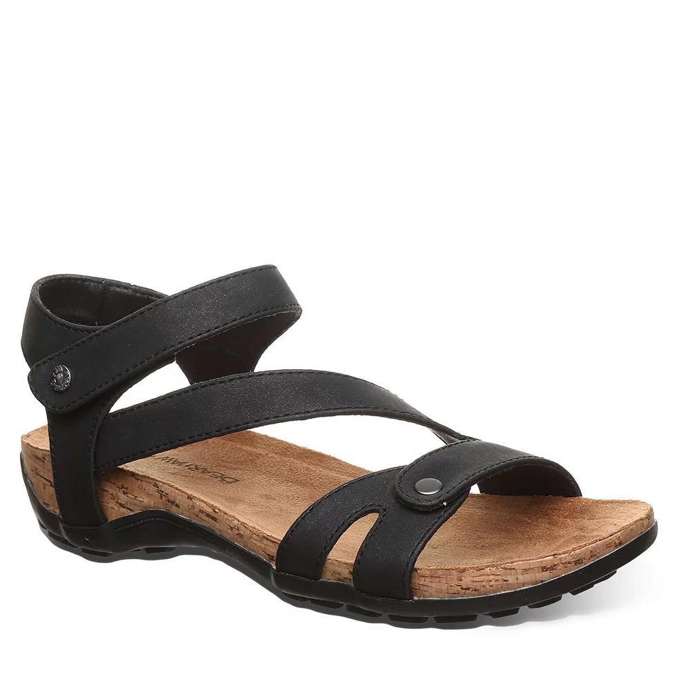 Bearpaw Solana Women's Strappy Sandals, Size: 5, Black Product Image