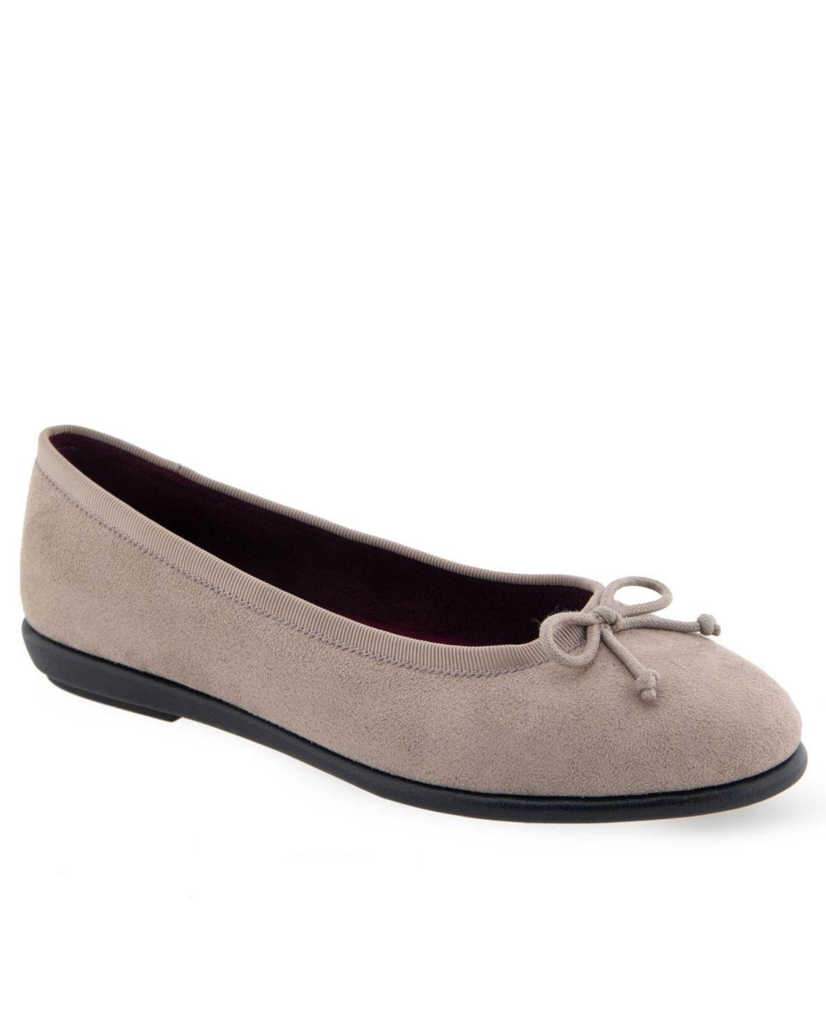 Aerosoles Homebet Women's Ballet Flats, Size: 9, Racing Red Faux Suede Product Image