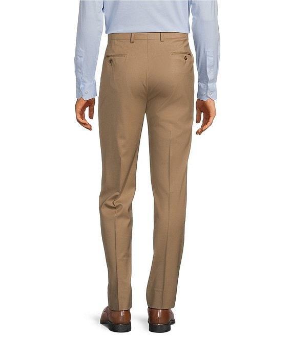 Hart Schaffner Marx Chicago Classic Fit Pre-Tailored Flat Front Super Stretch Dress Pants Product Image