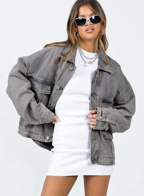 Kier Oversized Denim Jacket Product Image
