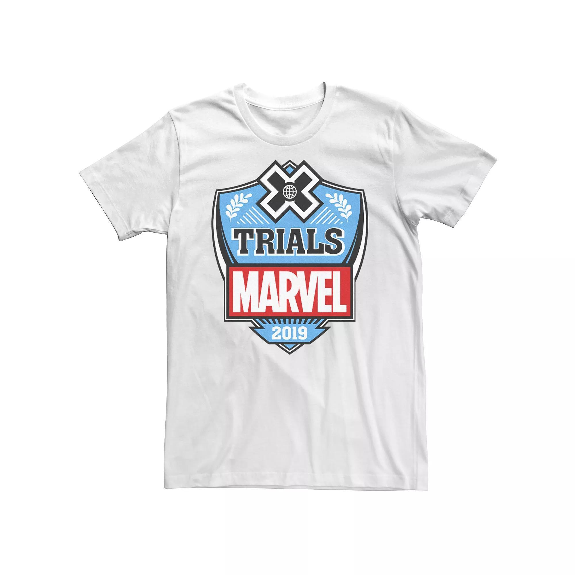 Men's Marvel Trials Tee, Size: Small, White Product Image