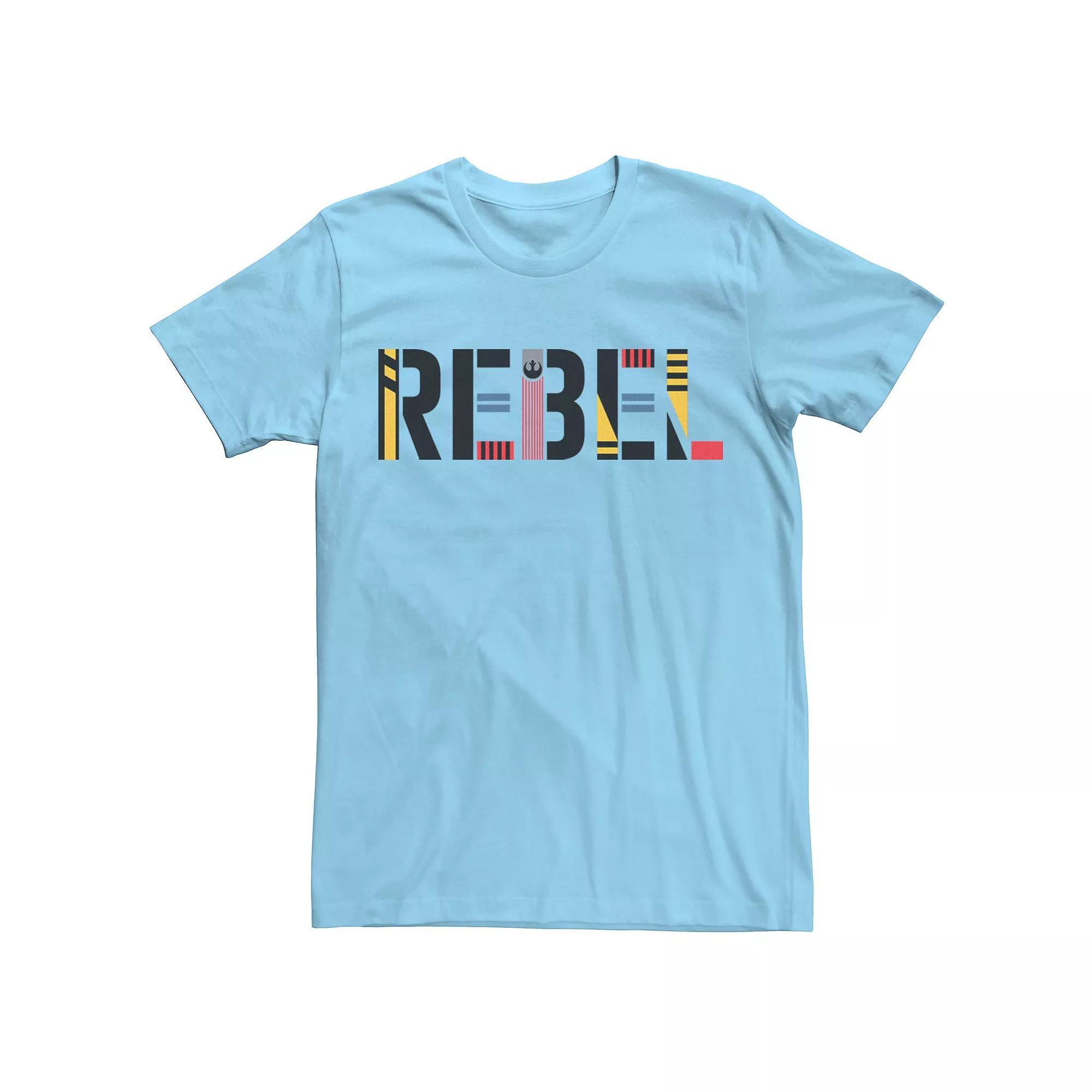 Men's Star Wars The Rise of Skywalker Rebel Tee, Size: XXL, Light Blue Product Image