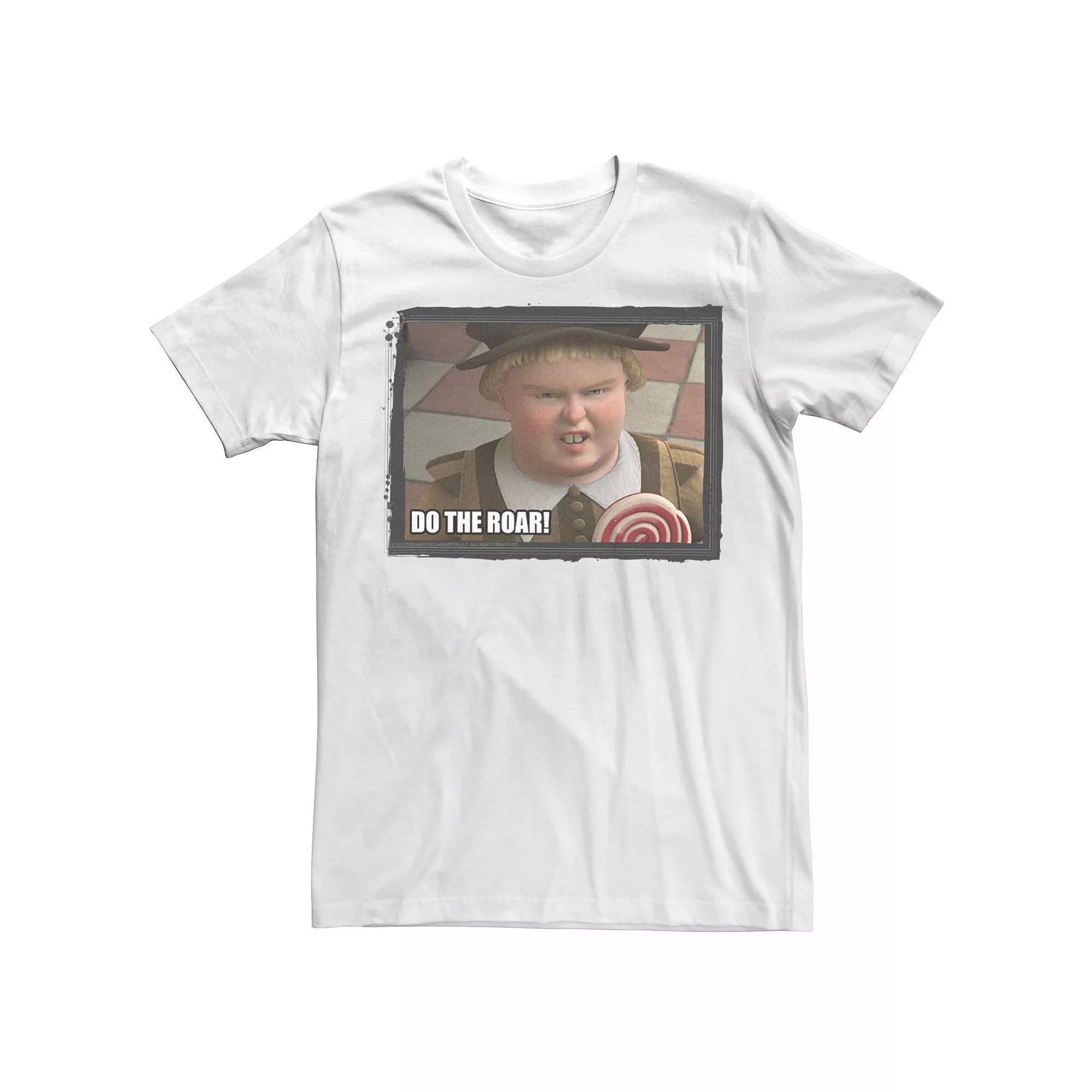 Mens Shrek Do The Roar Meme Framed Poster Tee Product Image
