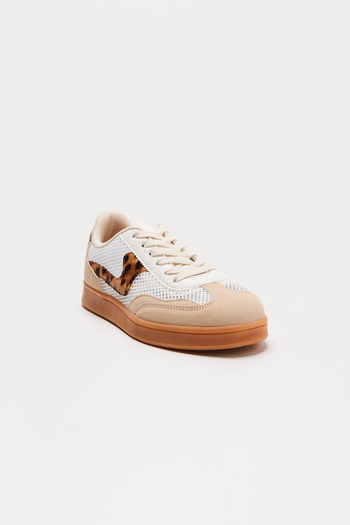 Wayne Low Top Sneakers - Leopard Product Image