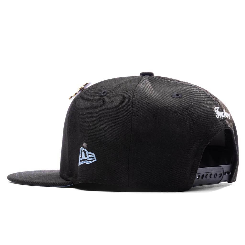 Feature x New Era Old English Calabasas Snapback - Brown/Sky Male Product Image