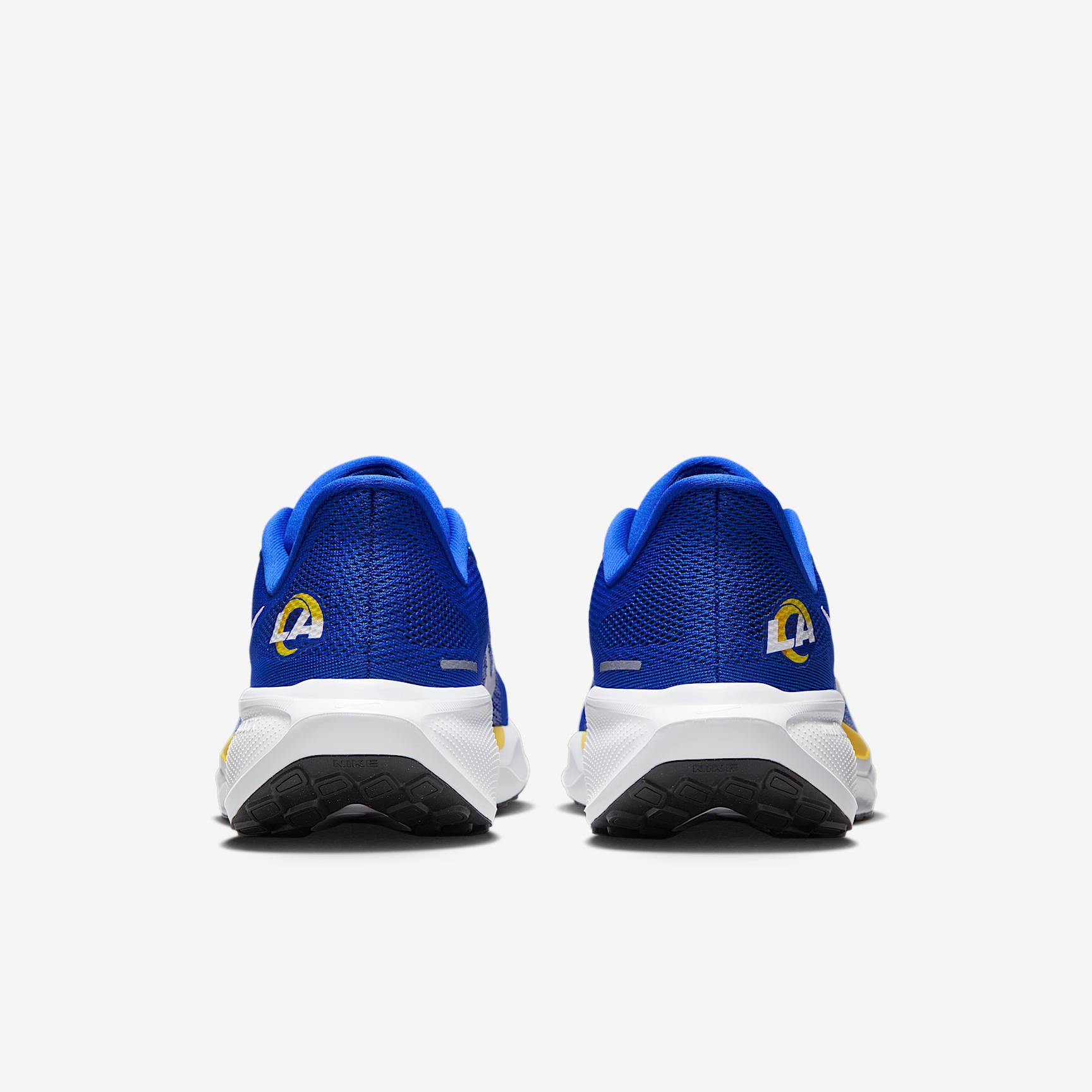 Los Angeles Rams Pegasus 41 Men's Nike NFL Road Running Shoes Product Image