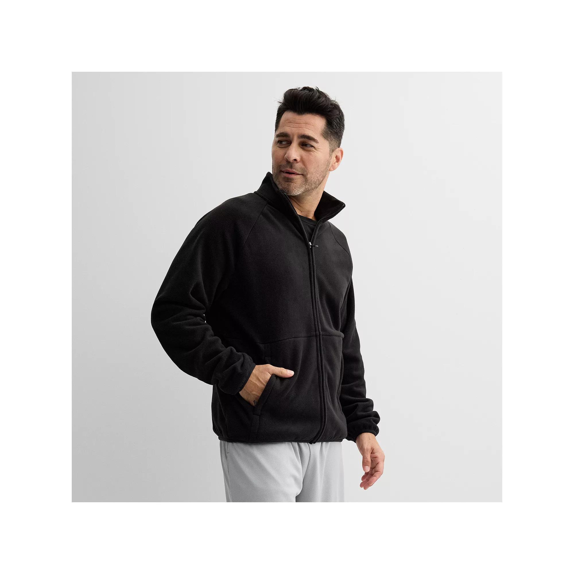 Men's Tek Gear® Micro Fleece Full-Zip Jacket, Size: XS, Elson Product Image