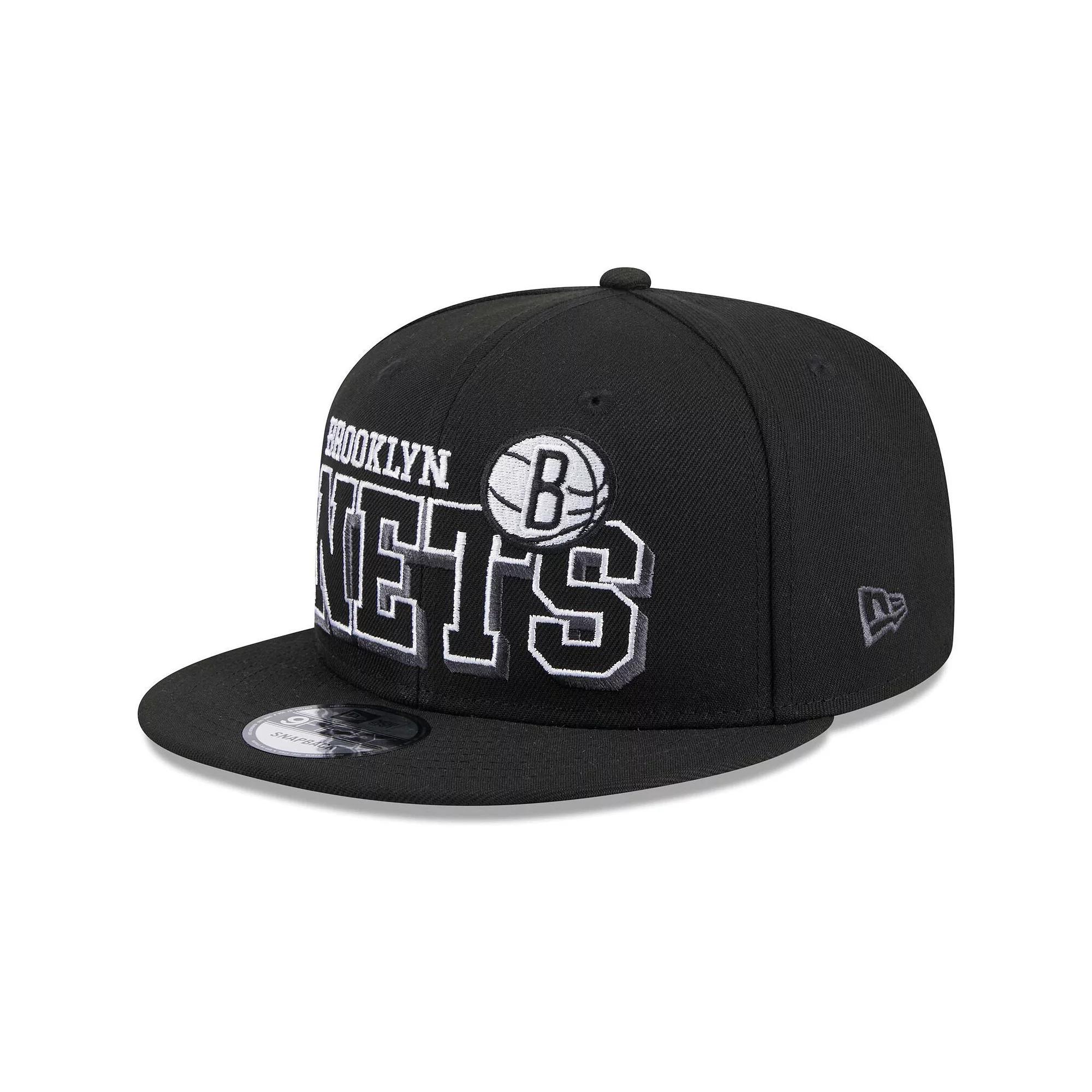 Men's New Era Black Brooklyn Nets Gameday 59FIFTY Snapback Hat Product Image