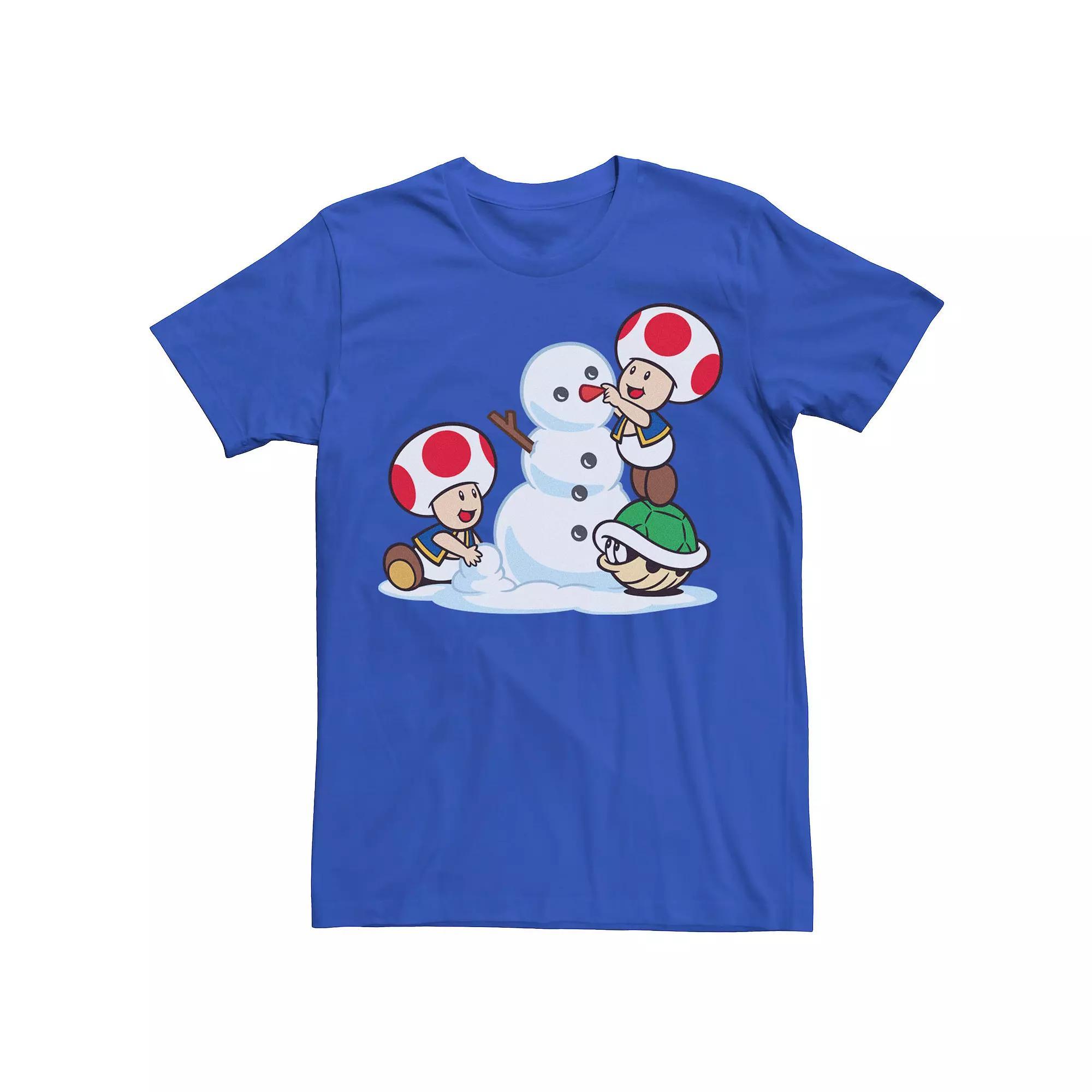 Men's Nintendo Super Mario Luigi Thumbs Up Tee, Size: Medium, Royal Product Image