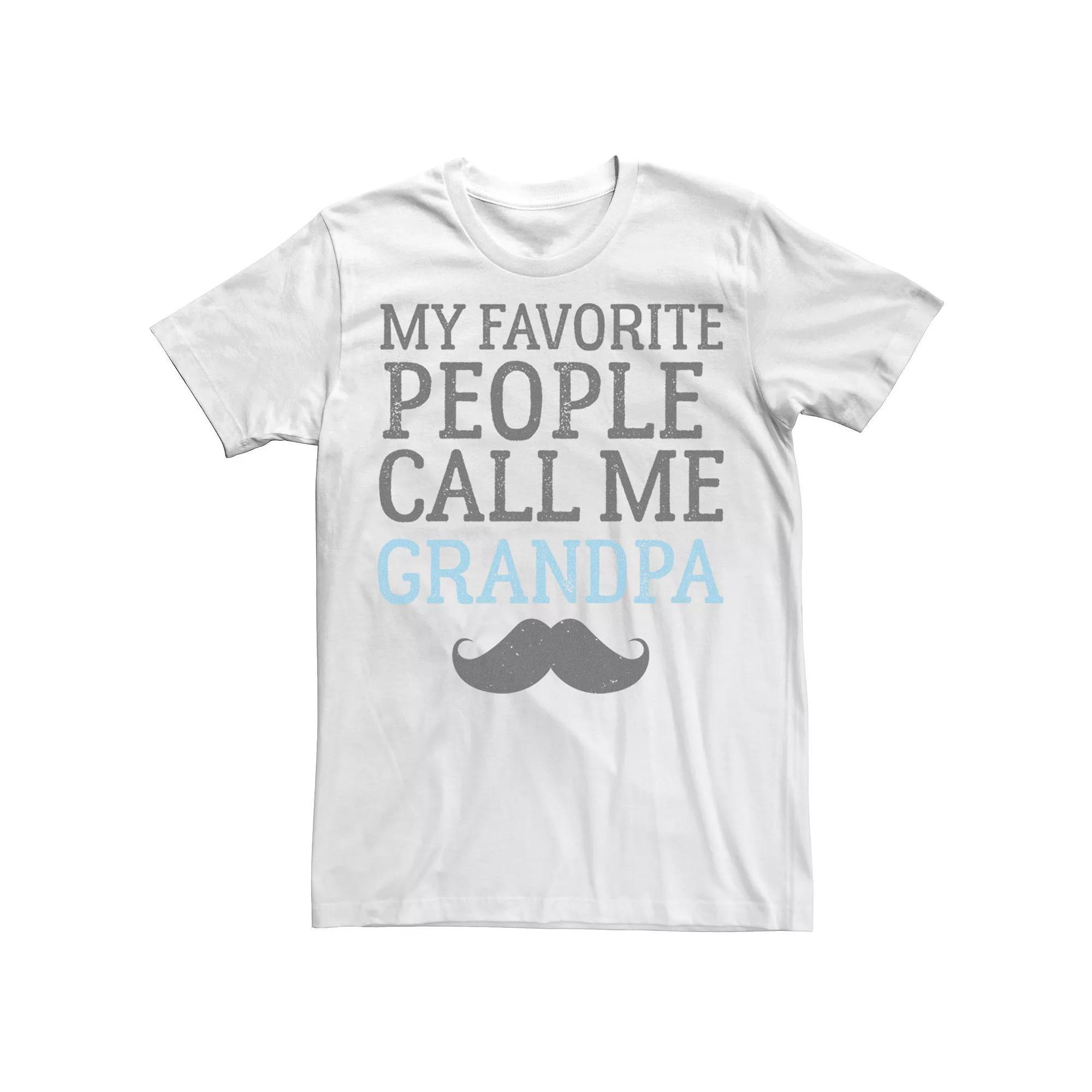 Big & Tall Favorites Tee, Men's, Size: 4XL Tall, White Product Image