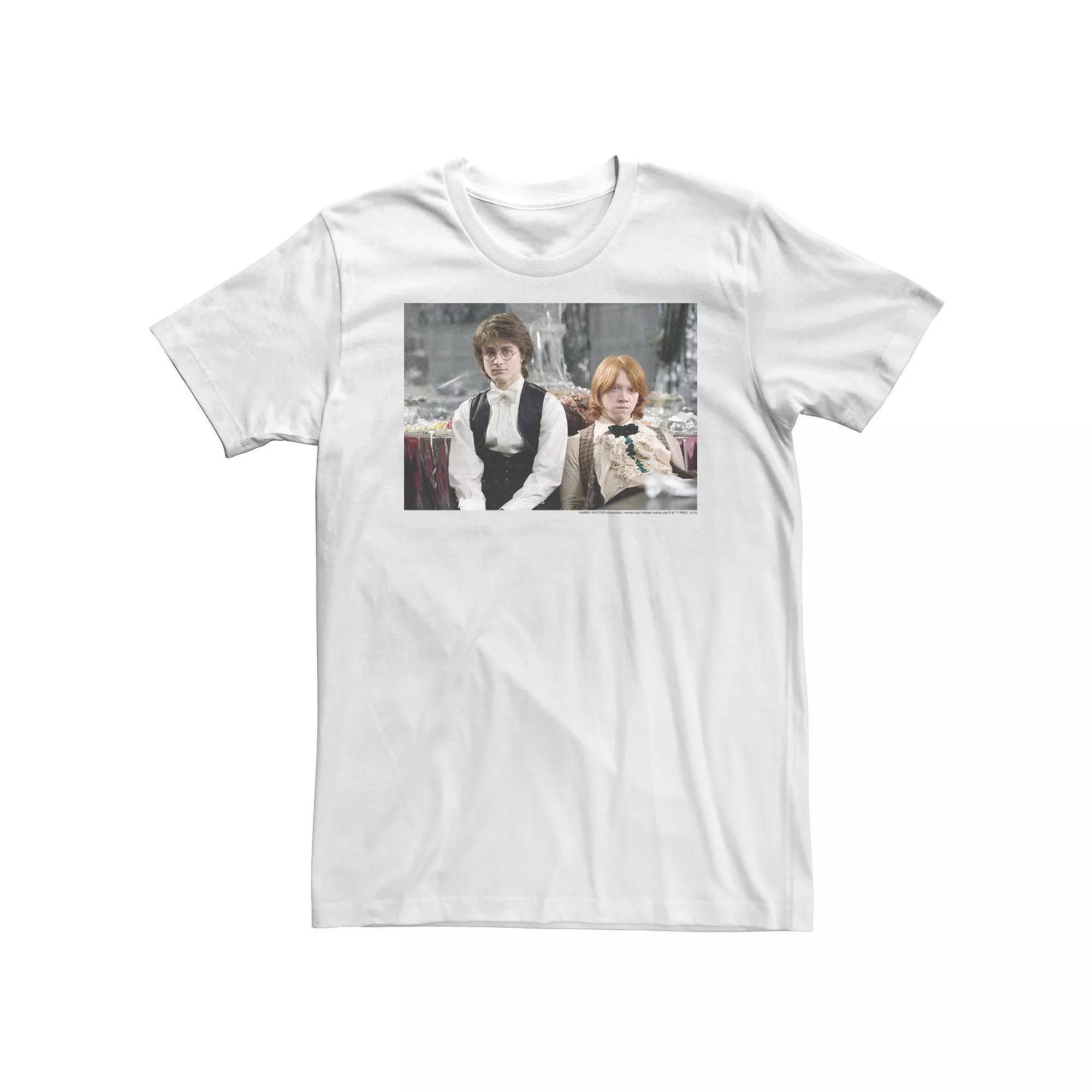 Big & Tall Harry Potter And Ron Tee, Men's, Size: 5XL, White Product Image