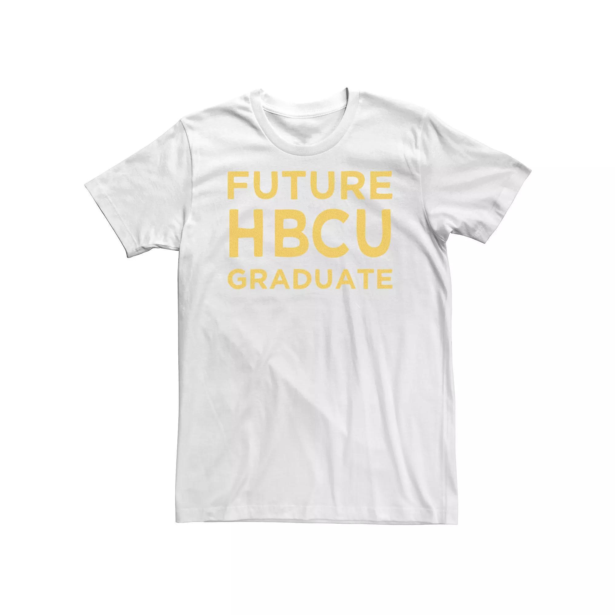 Big & Tall "Future HBCU Graduate" Tee, Men's, Size: 5XL, White Product Image