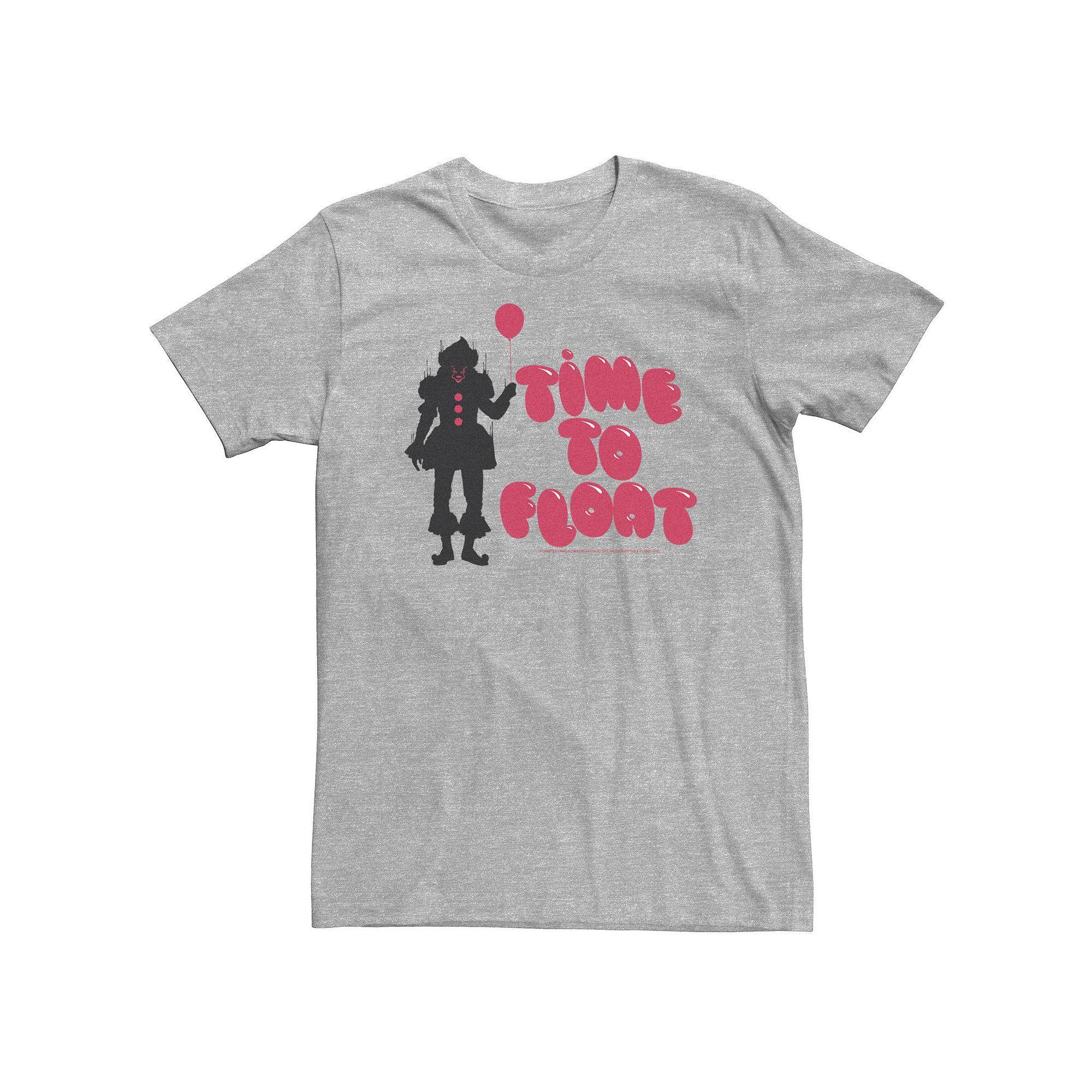 Big & Tall IT "Time To Float" Balloon Text Tee, Men's, Size: 3XL, Athletic Grey Product Image