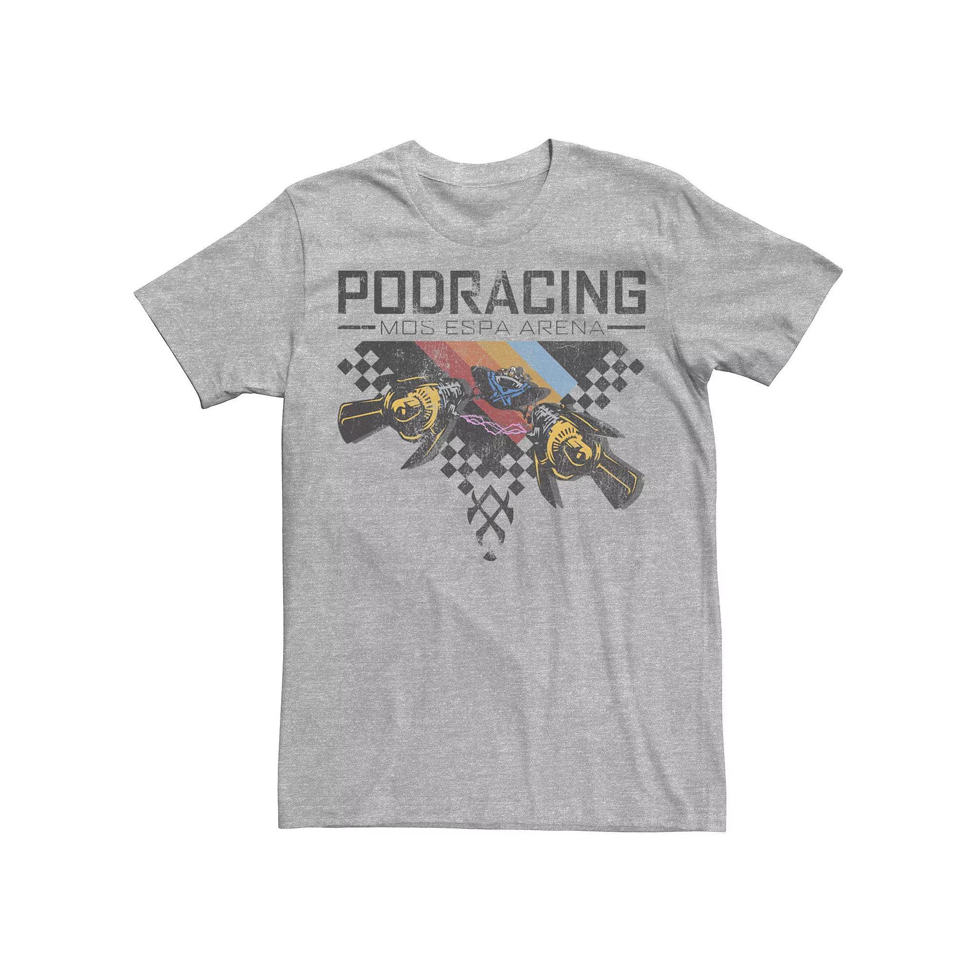 Mens Star Wars Death Star Make My Heart Explode Valentine Tee Athletic Grey Product Image