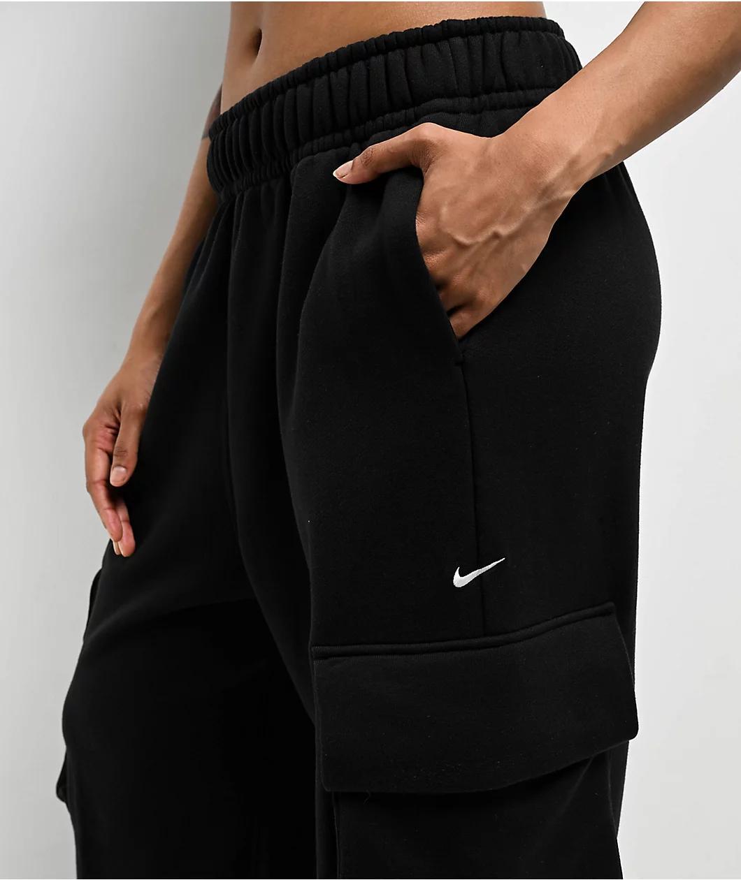 Nike Sportswear Dance Black Sail Oversized Sweatpants Product Image