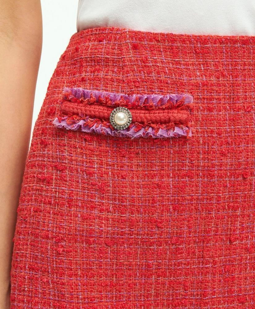Boucle Tweed Skirt Product Image