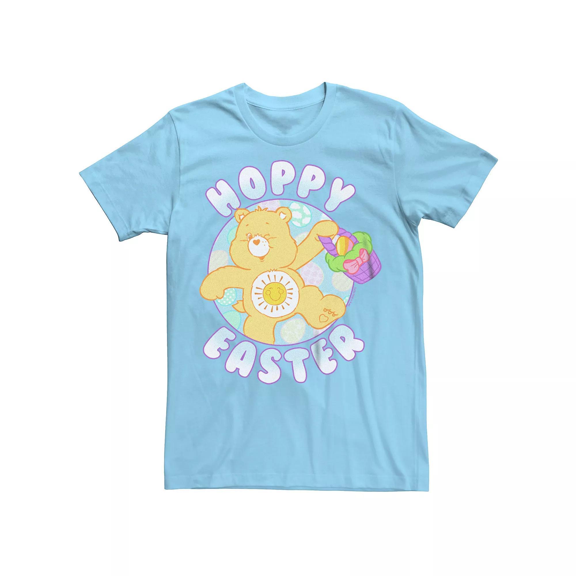 Men's Care Bears Hoppy Easter Graphic Tee, Size: XXL, Light Blue Product Image