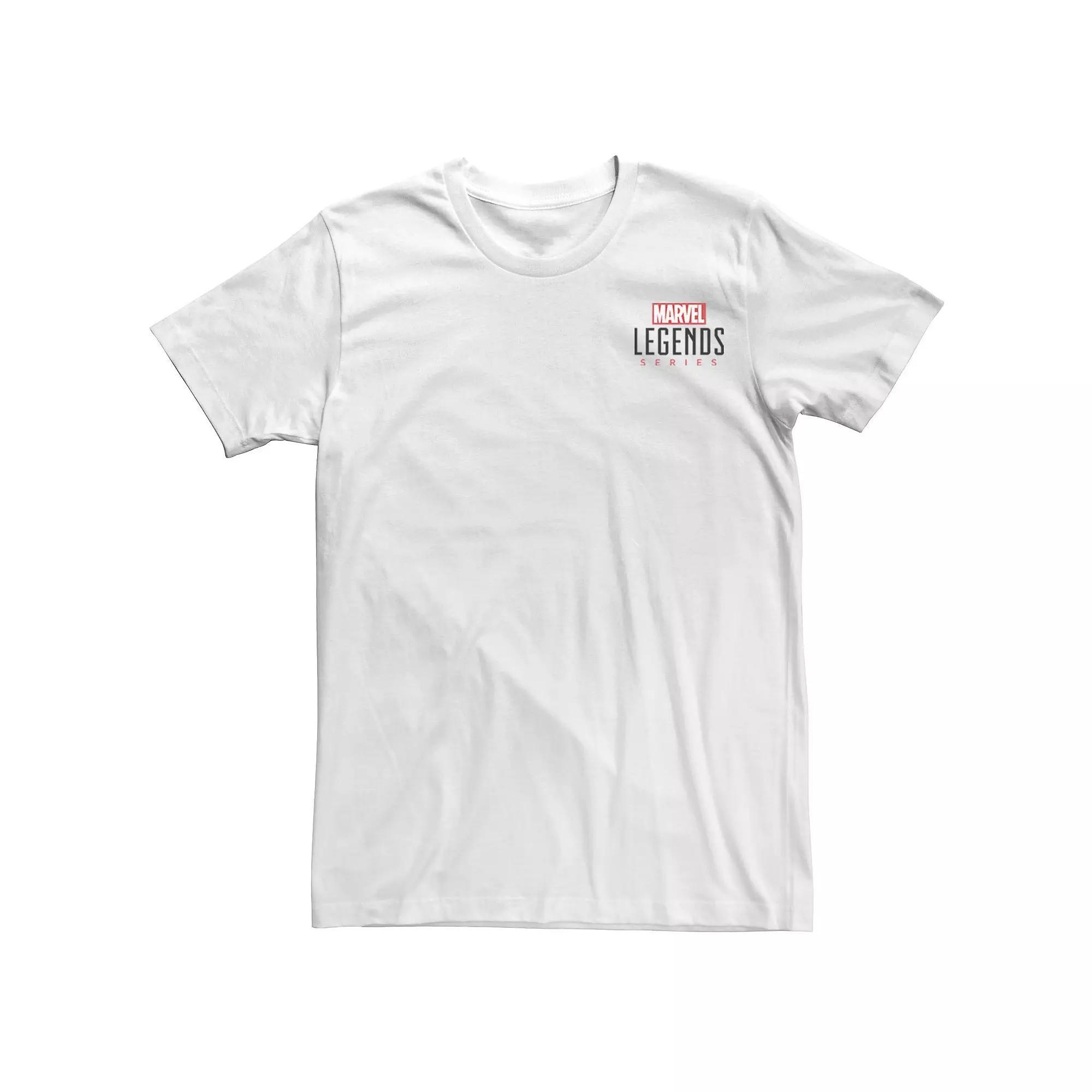 Men's Marvel Legends Series Logo Tee, Size: XXL, White Product Image