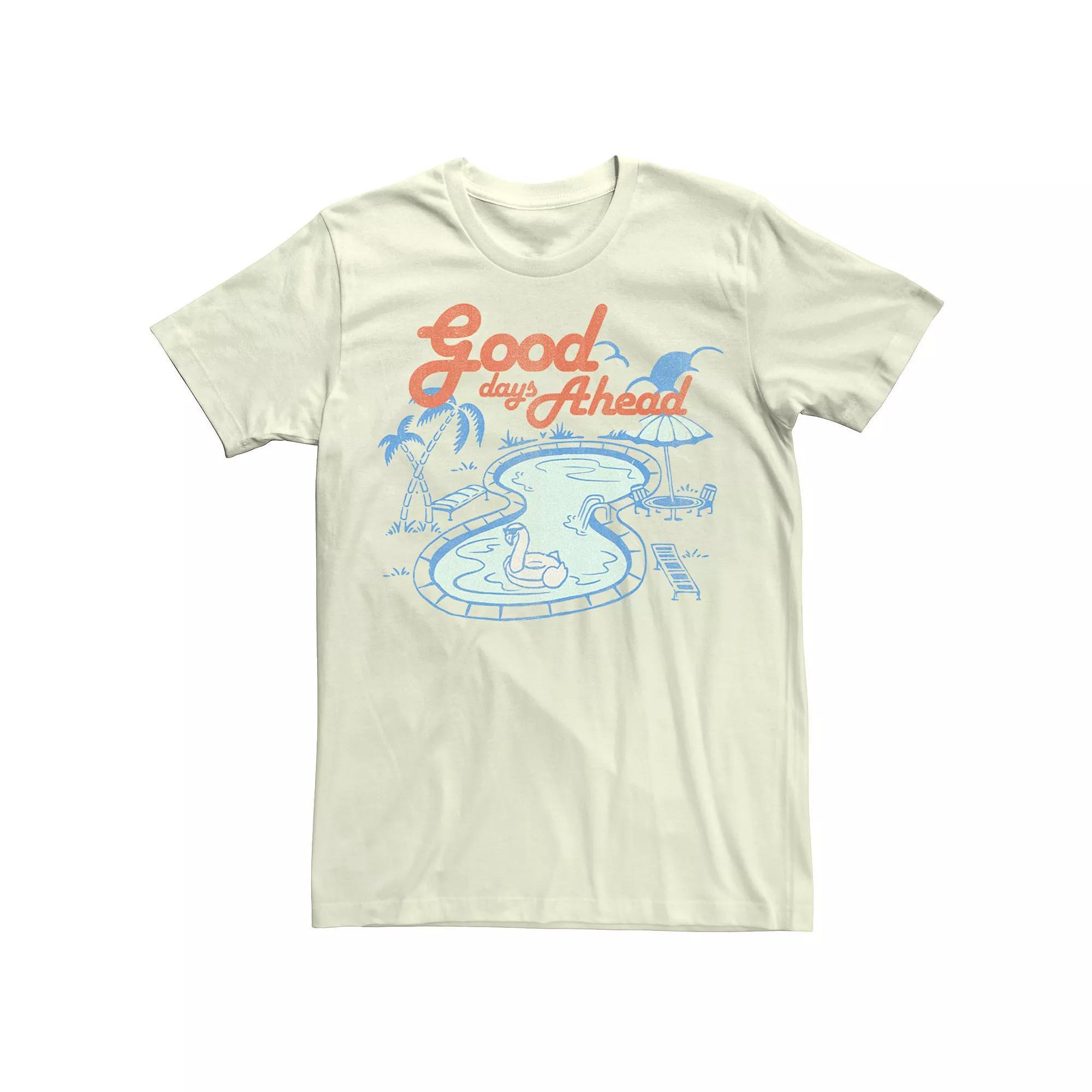 Mens Good Days Ahead Pool Tee Product Image
