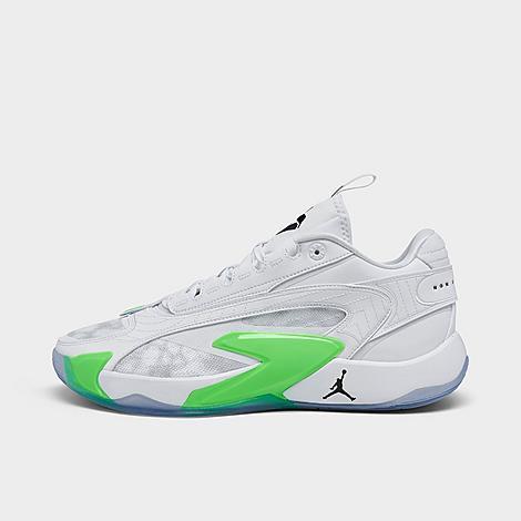 Jordan Mens Luka 2 - Shoes White/Black/Green Product Image