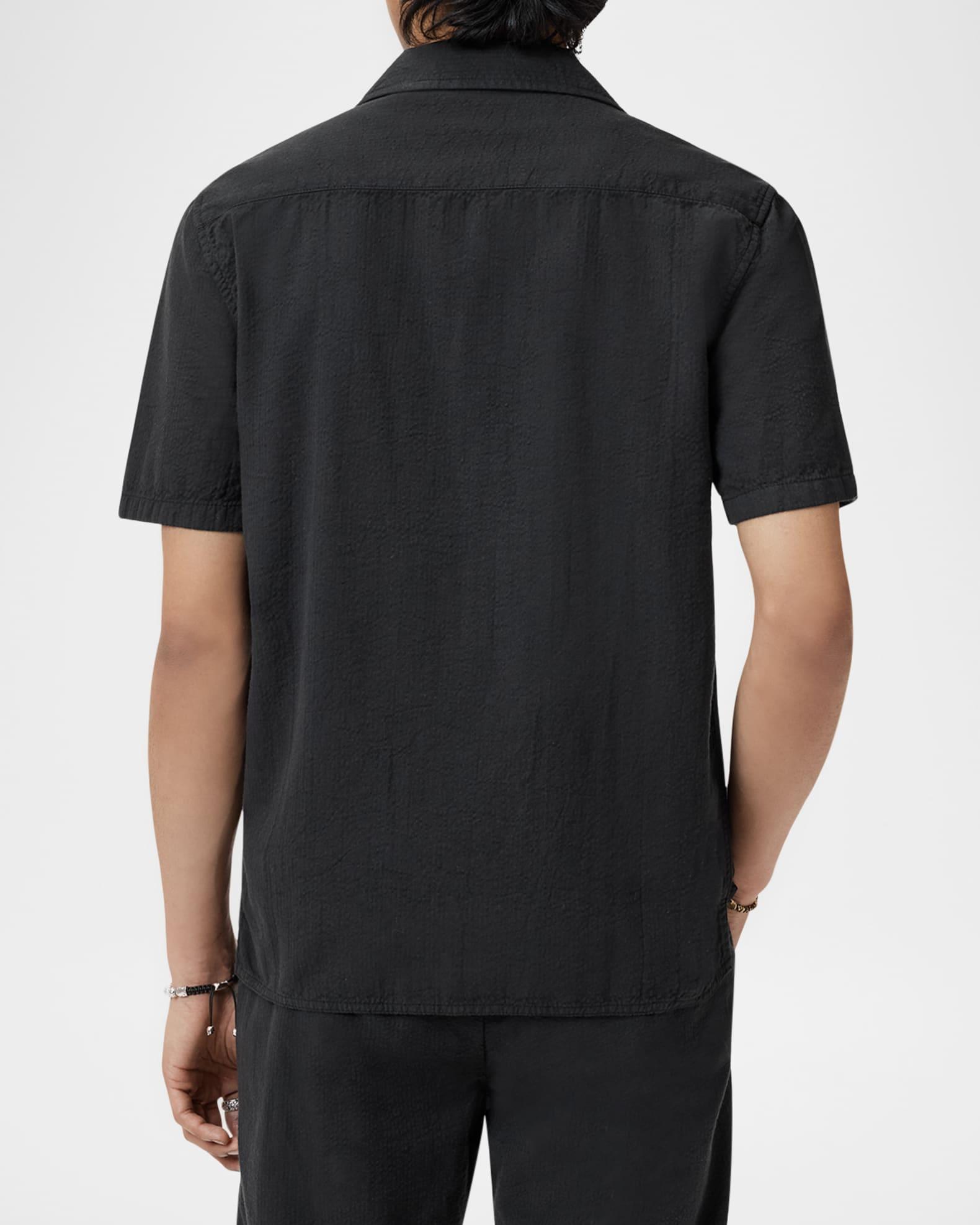 Men's Dan Seersucker Camp Shirt Product Image