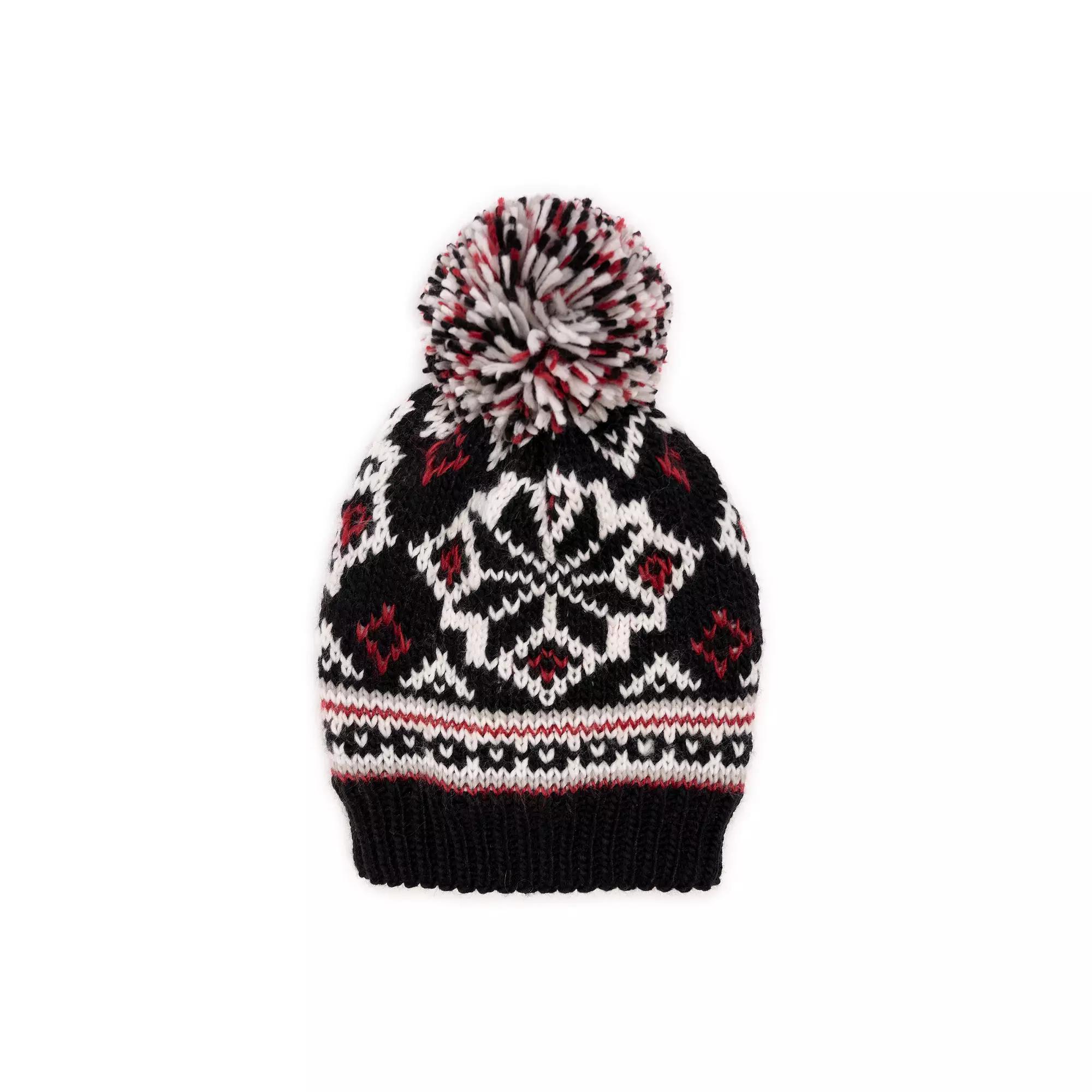Womens MUK LUKS Icelandic Patterned Beanie Product Image