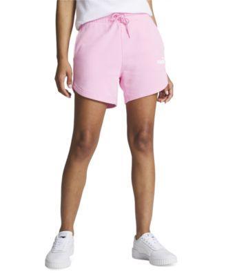 Puma Womens High-Rise French Terry Shorts Product Image