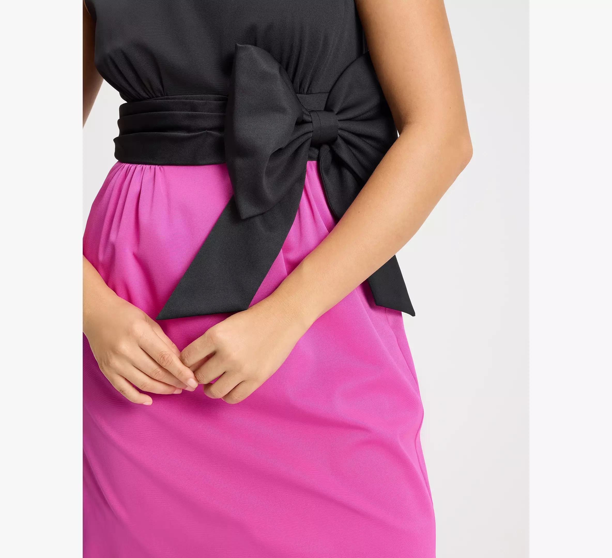 Colorblocked Sheath Dress Product Image