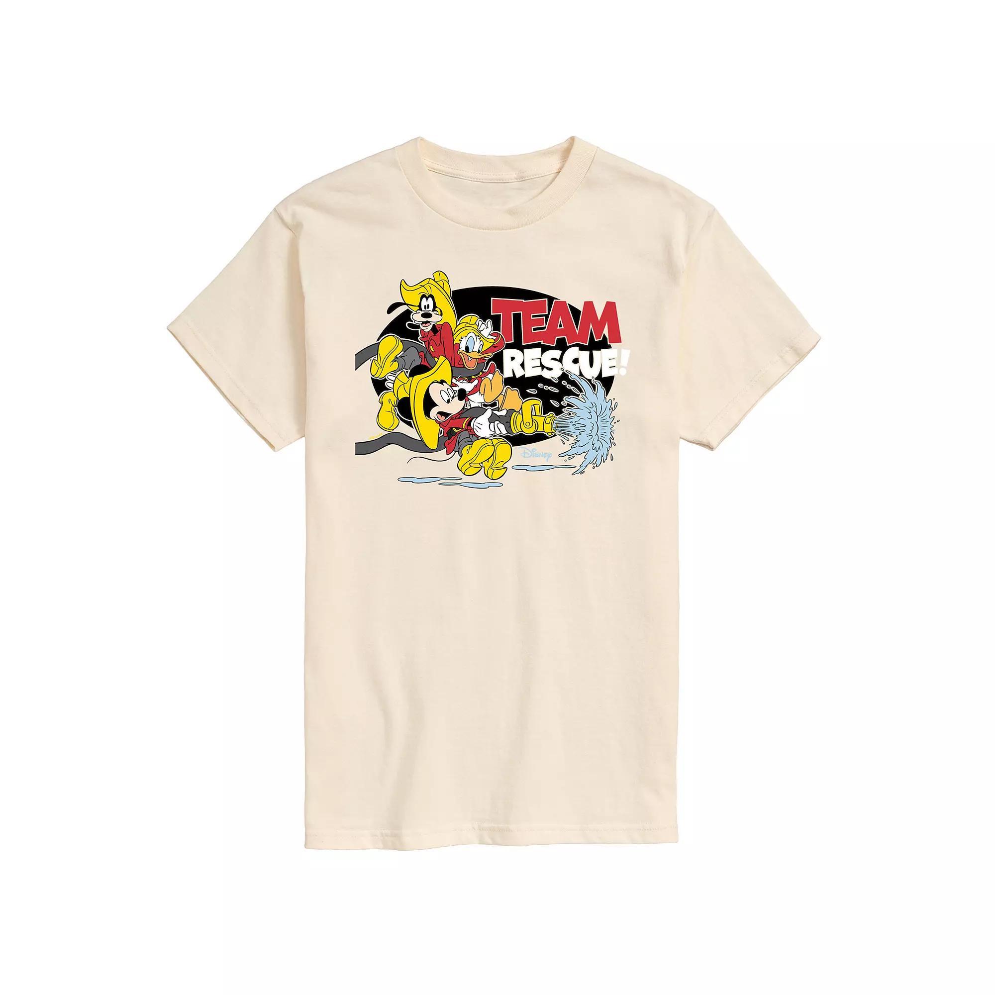 Disneys Mickey Mouse & Friends Mens Team Rescue Graphic Tee Product Image
