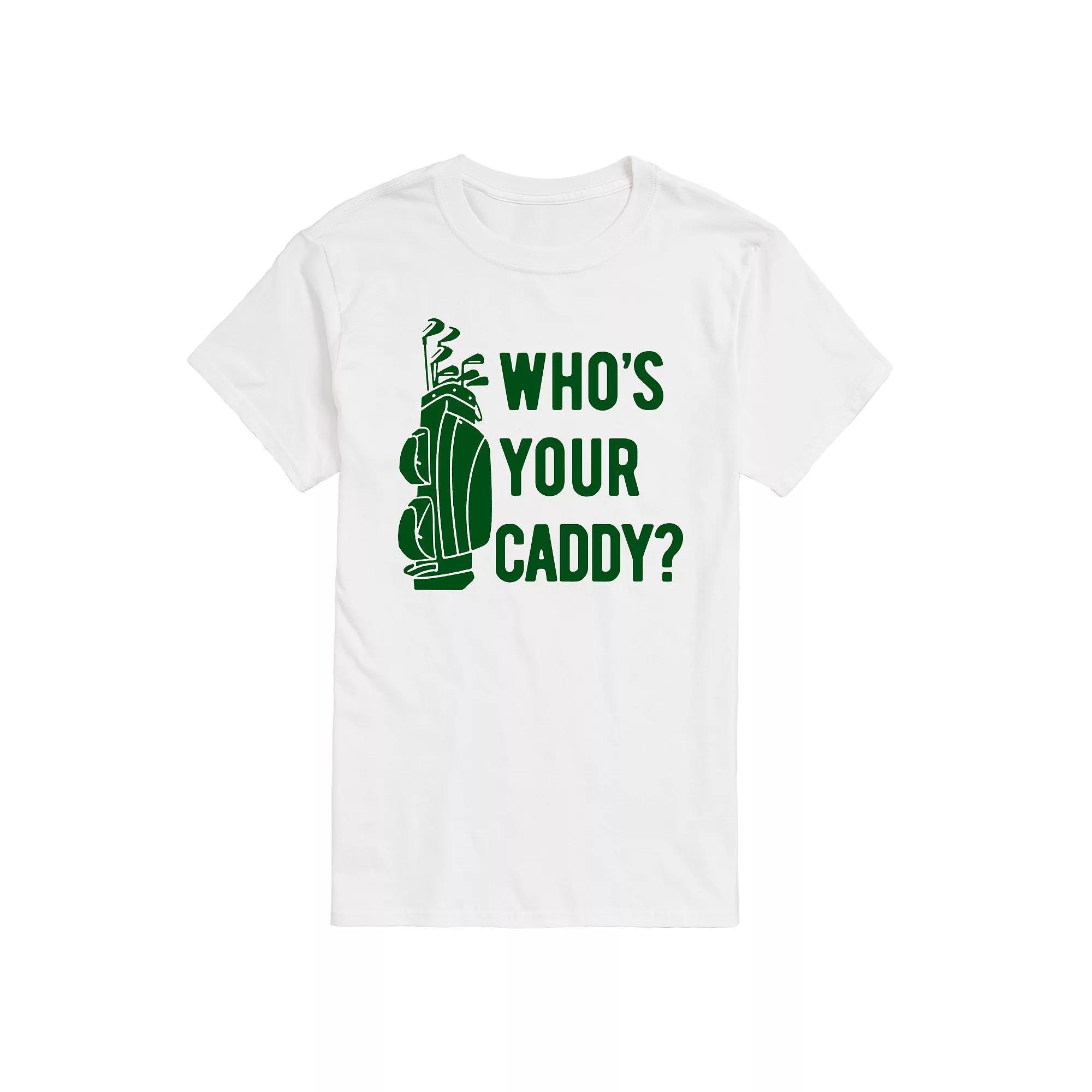 Big & Tall Whos Your Caddy Graphic Tee, Mens Product Image