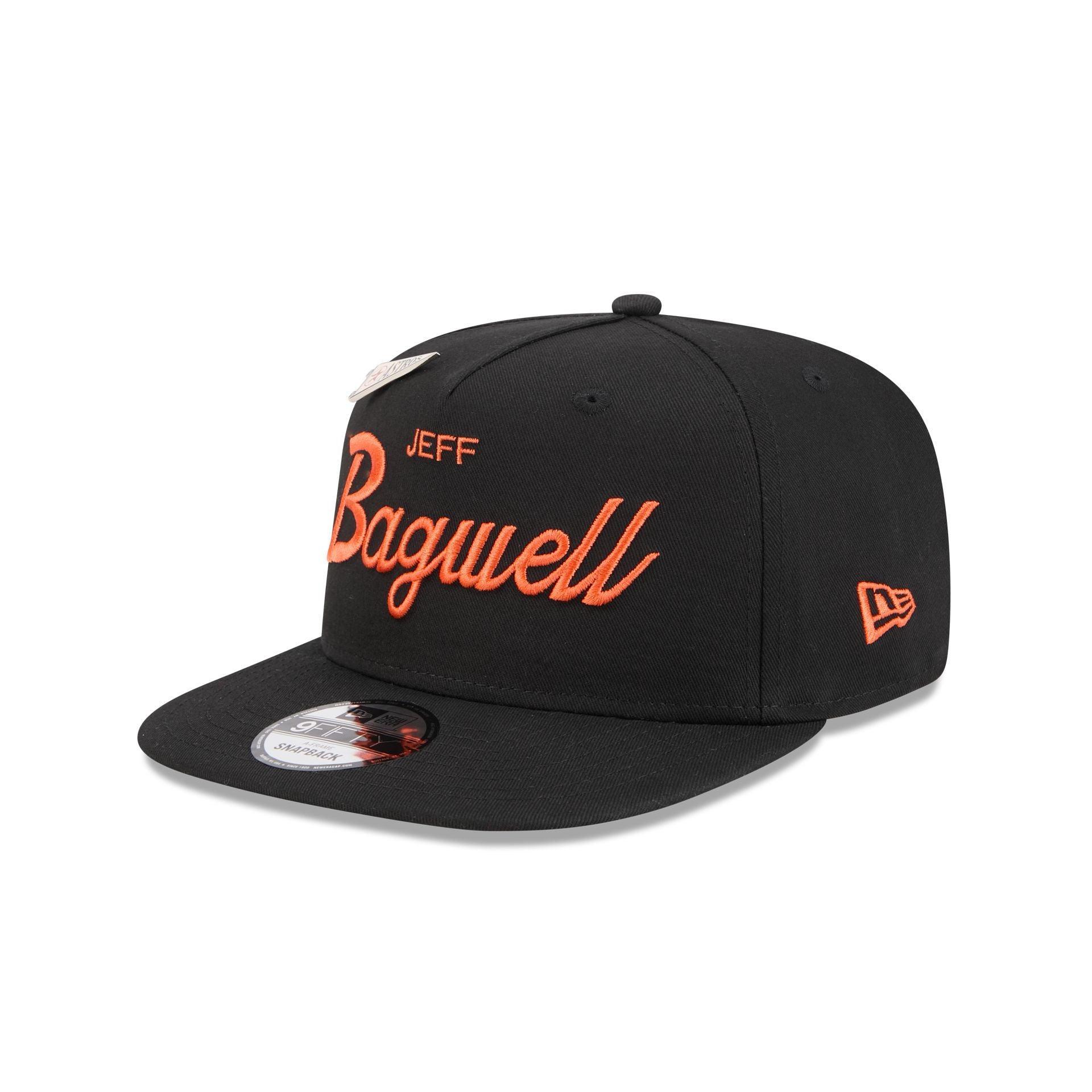 Houston Astros Jeff Bagwell 9FIFTY A-Frame Snapback Hat Male Product Image