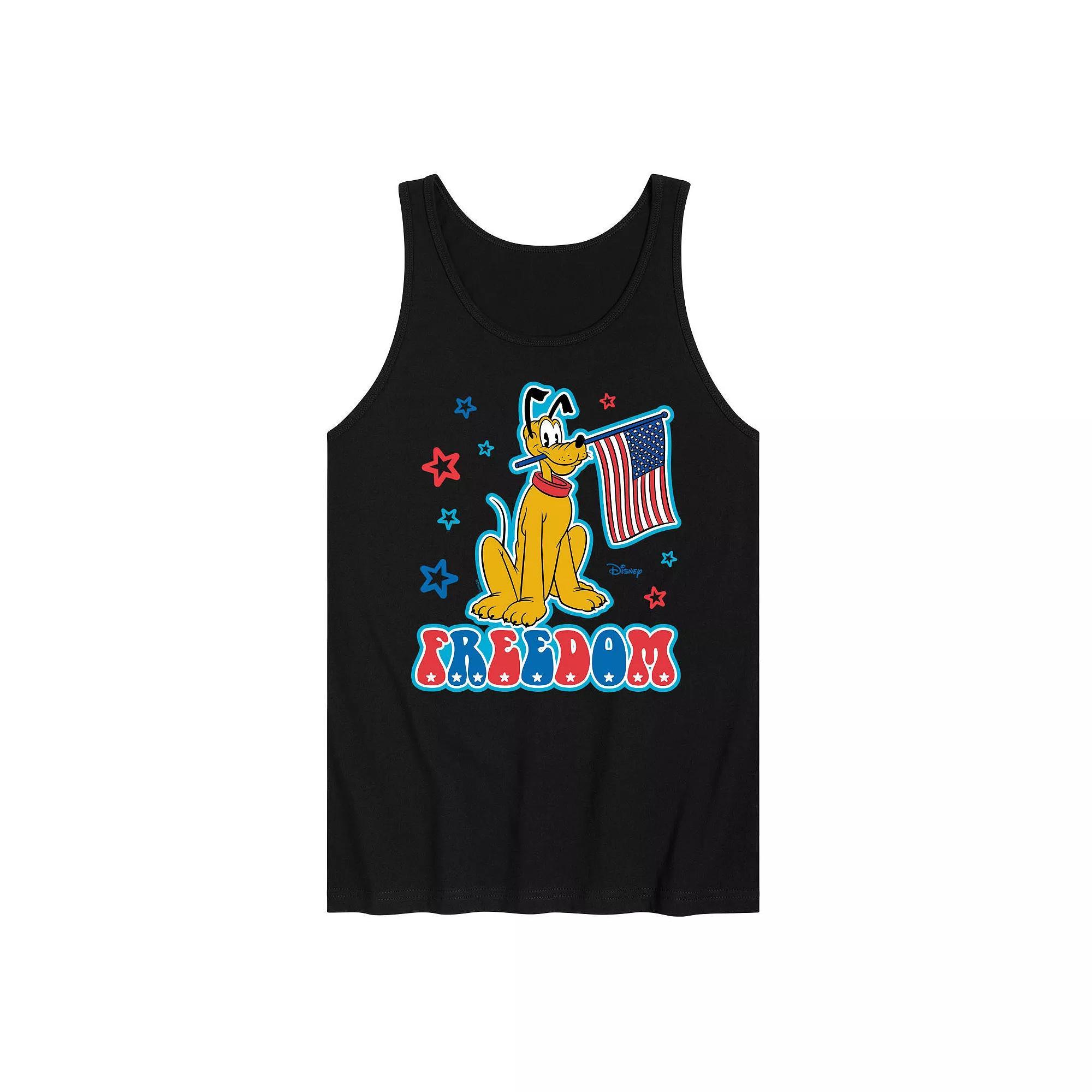 Disneys Pluto Mens Freedom Tank Top Product Image