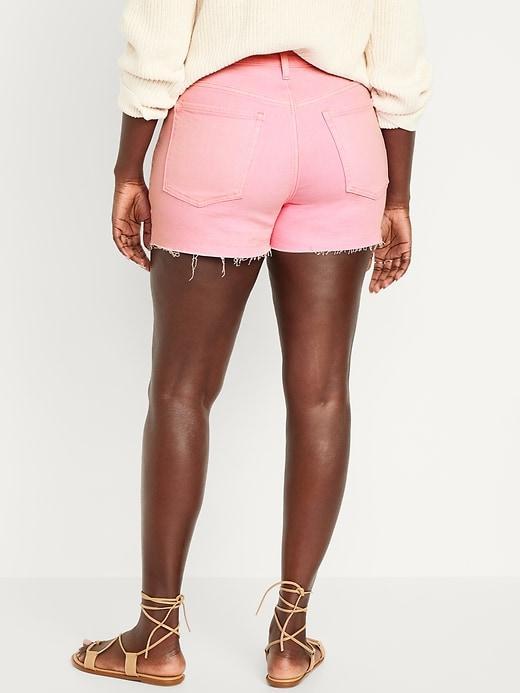 High-Waisted OG Jean Shorts -- 3-inch inseam Product Image