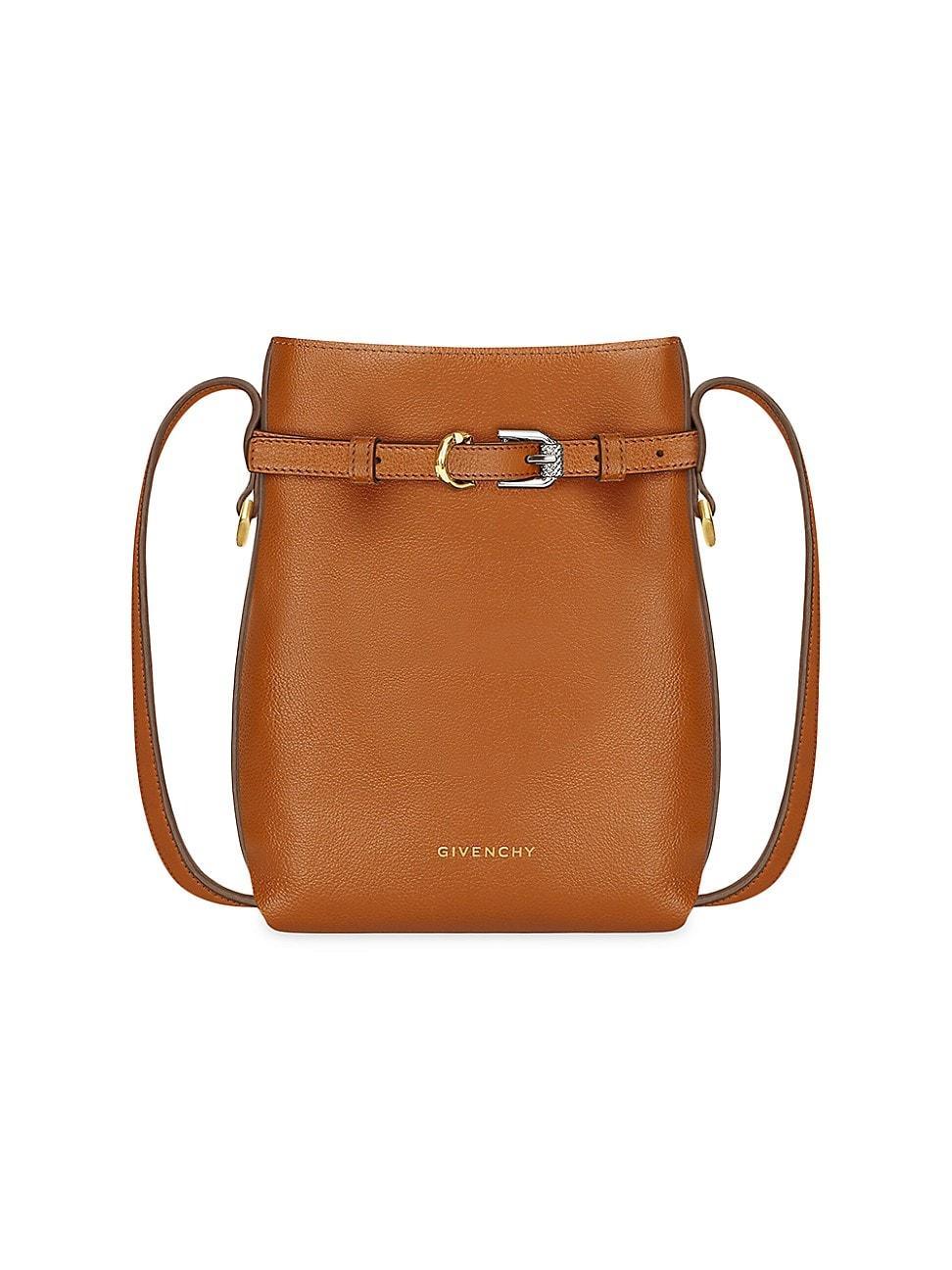 Womens Voyou Phone Pouch in Leather Product Image