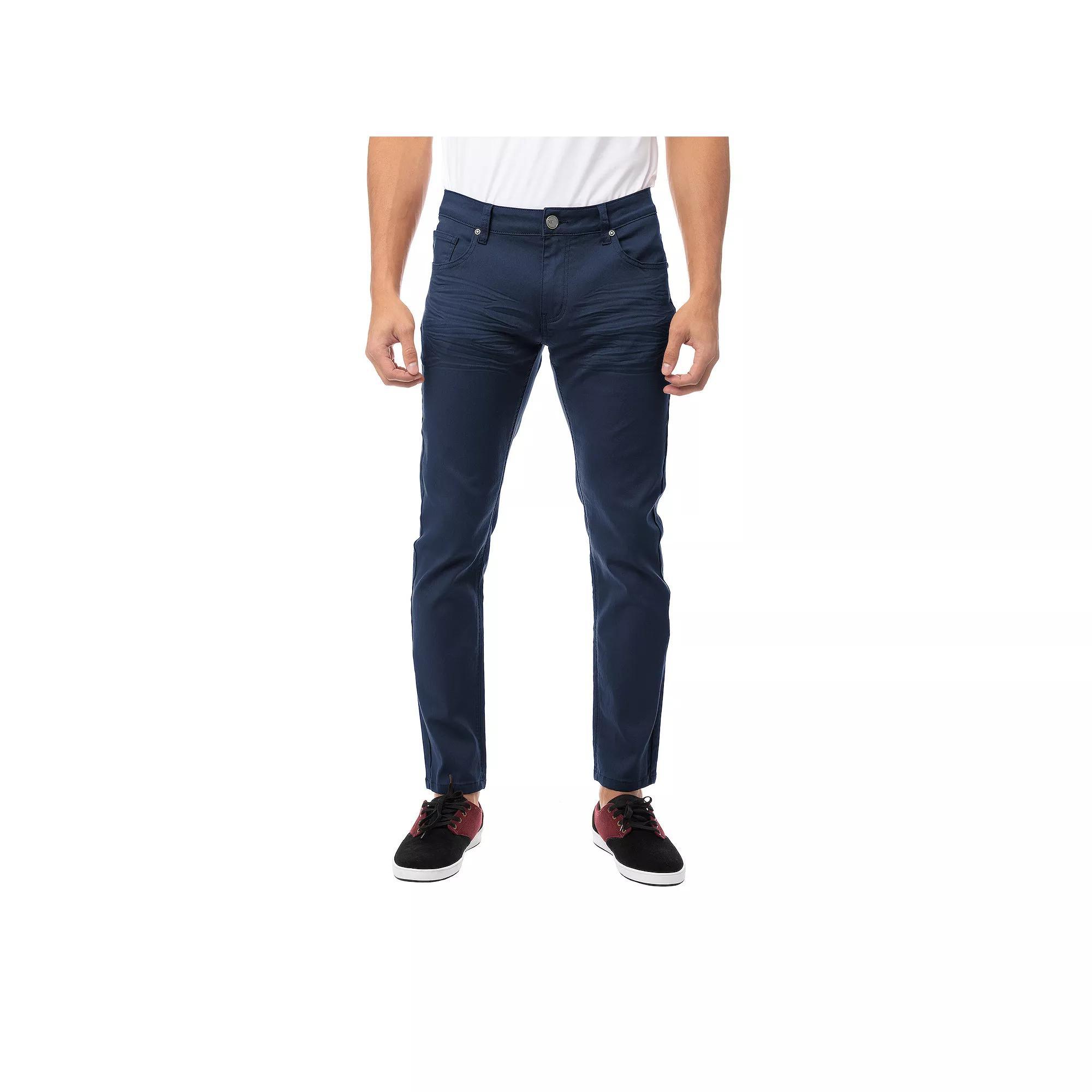 Men's Xray Skinny-Fit Jeans, Size: 38 X 32, Blue Product Image