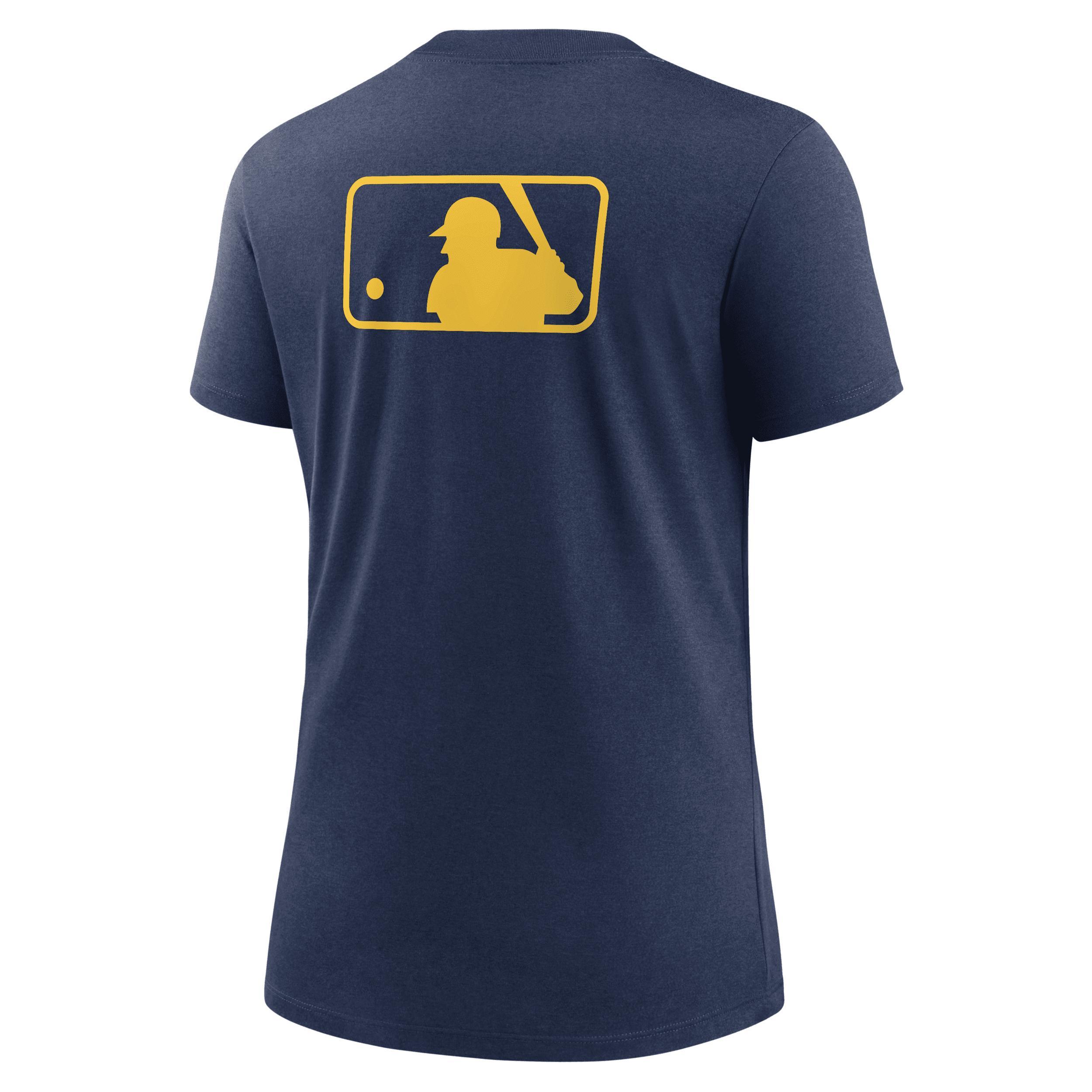 Milwaukee Brewers Authentic Collection Early Work Nike Women's MLB T-Shirt Product Image