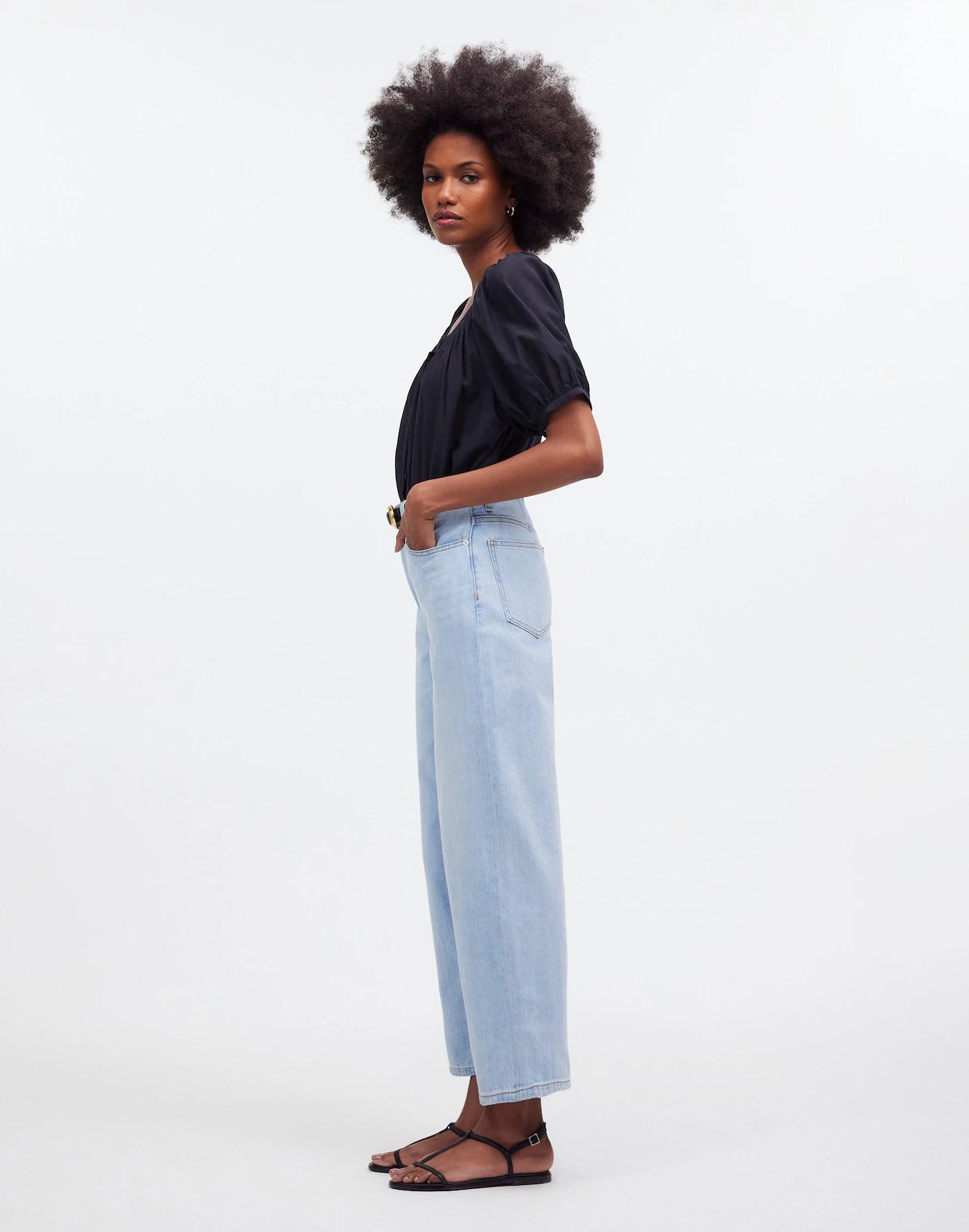 The Perfect Vintage Wide-Leg Crop Jean Product Image