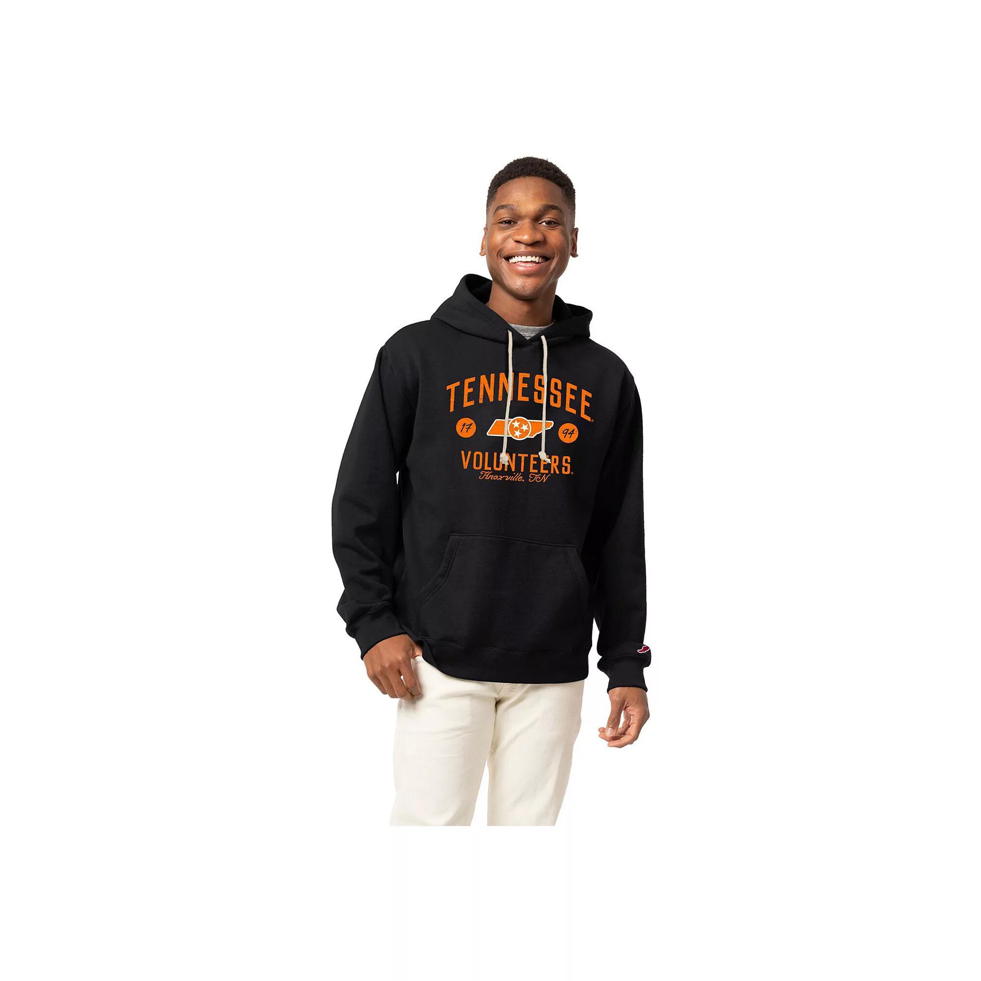 Men's League Collegiate Wear  Black Tennessee Volunteers Bendy Arch Essential Pullover Hoodie, Size: 2XL Product Image
