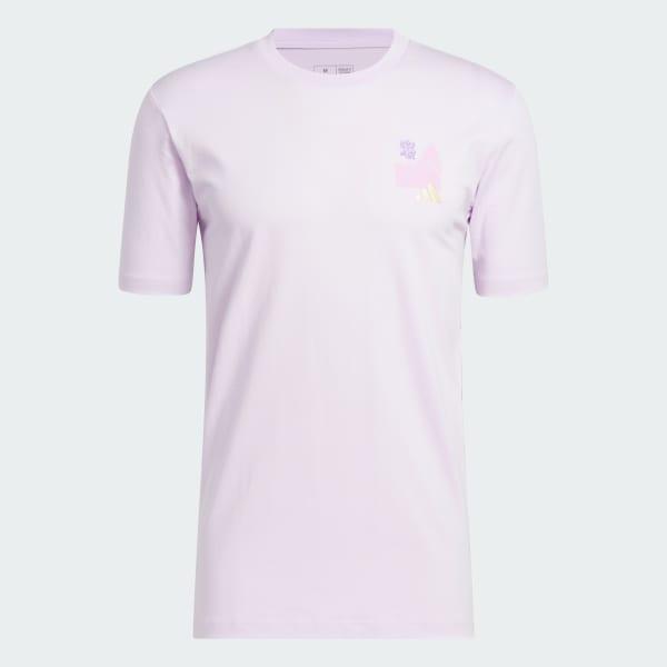 adidas Jet Set Camper Graphic Tee White 3XL Mens Product Image
