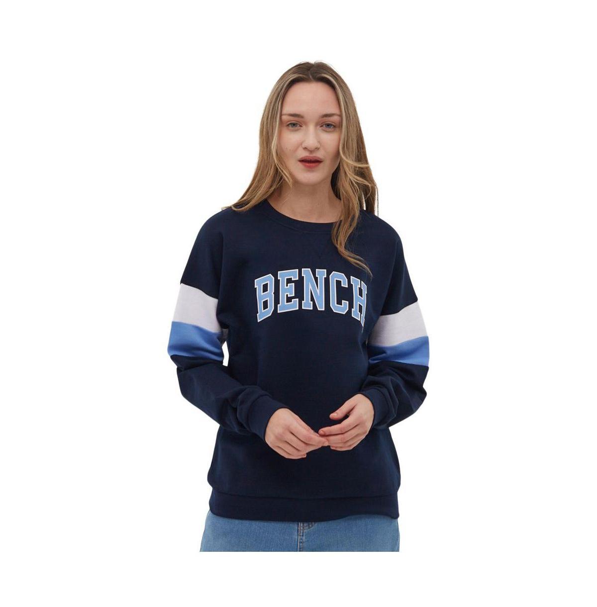 Bench Dna Womens Tarryn Stripe Sleeve Crew Neck Product Image