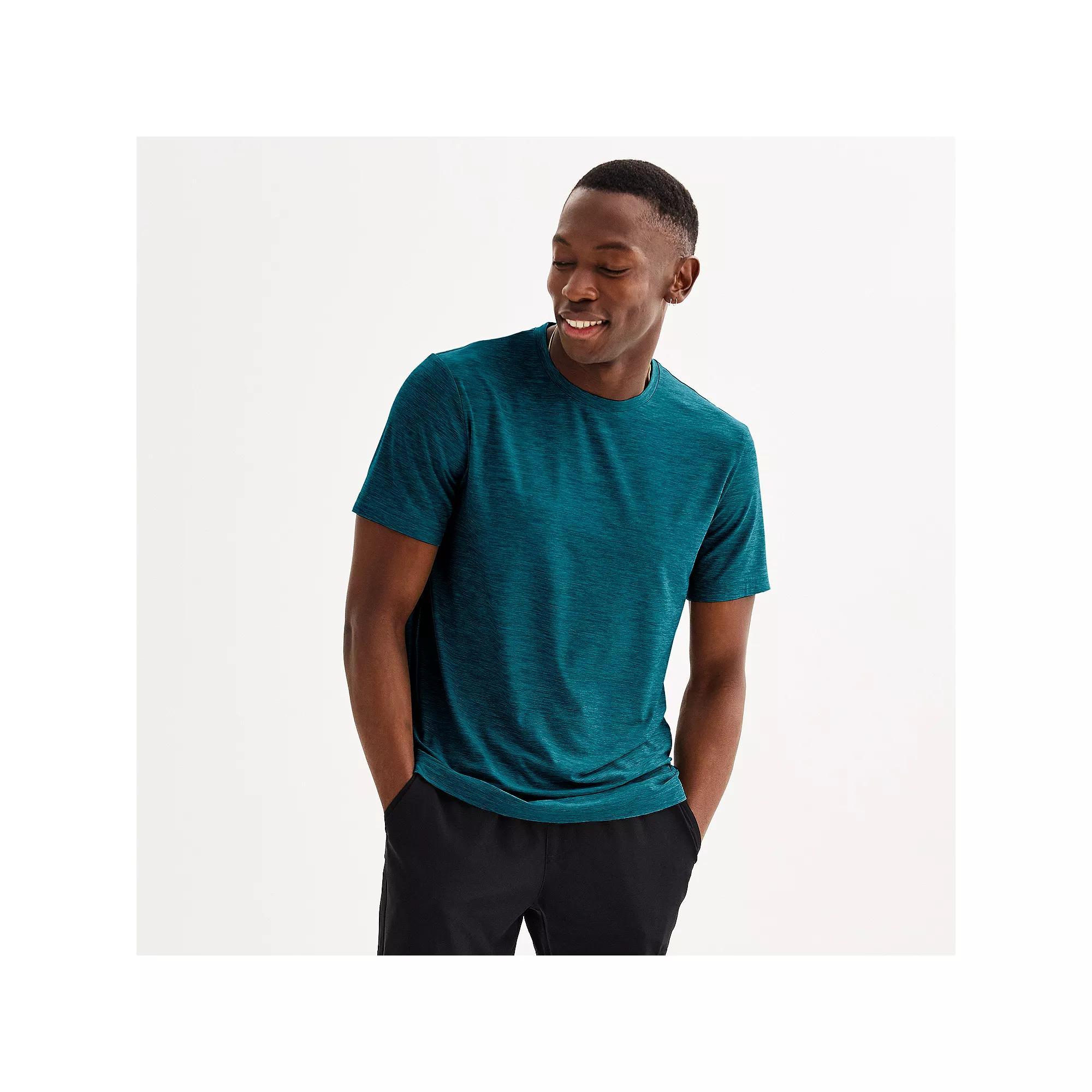 Men's FLX Luxury Soft Wander Tee, Size: XL, Moonwalk Blue Product Image