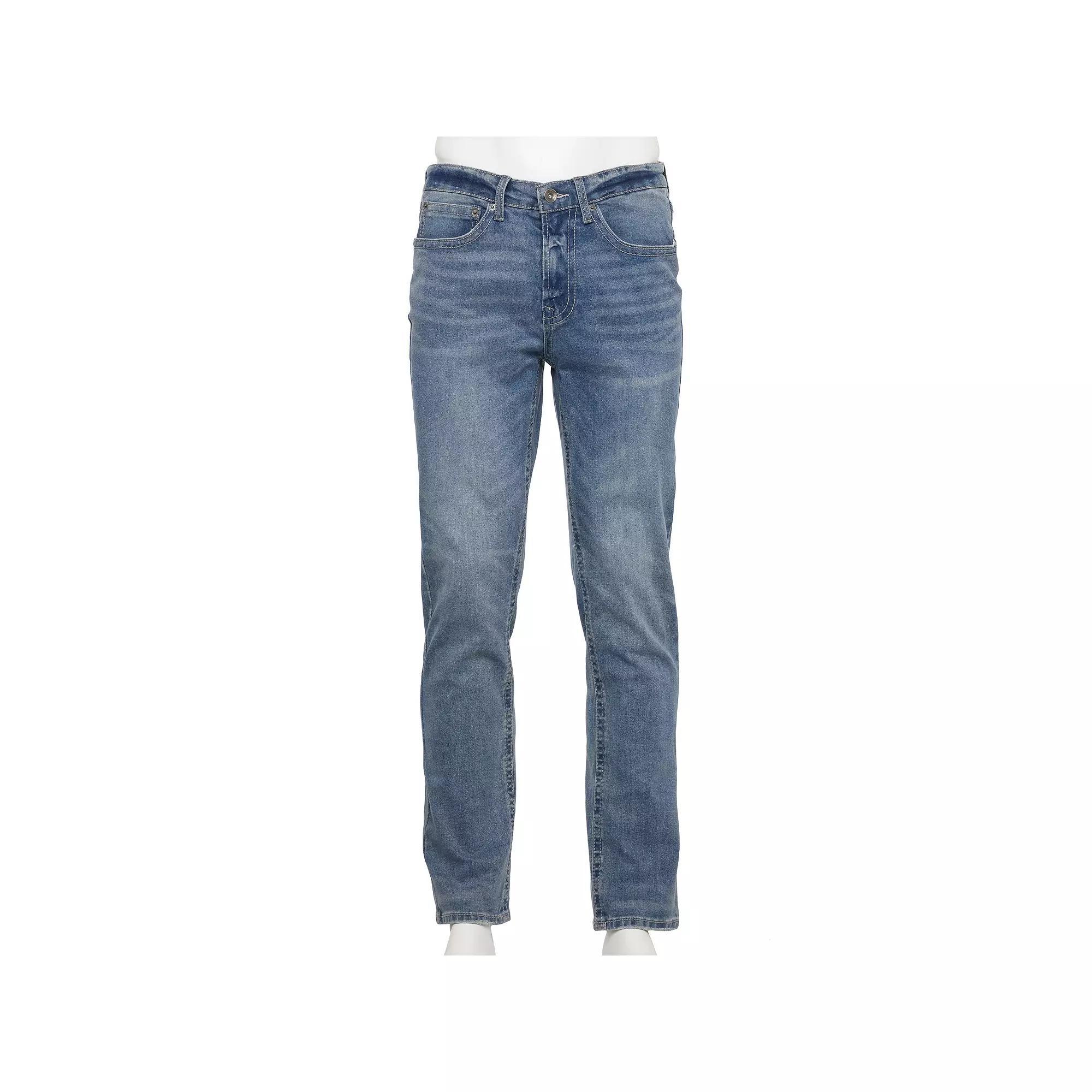 Mens Lazer Embroidered Slim Fit Jeans Product Image