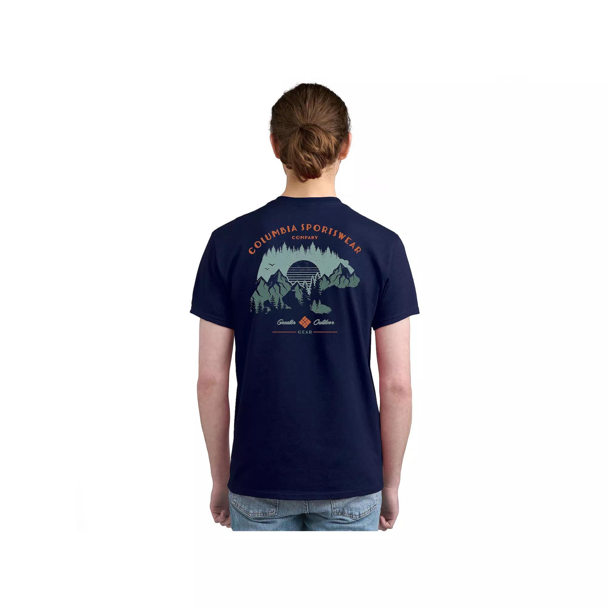 Mens Columbia Short Sleeve Graphic Tee Product Image