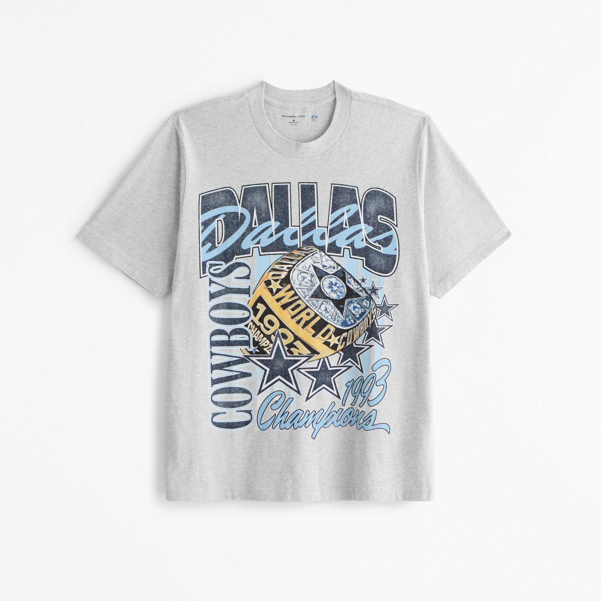 Dallas Cowboys Vintage-Inspired Graphic Tee Product Image