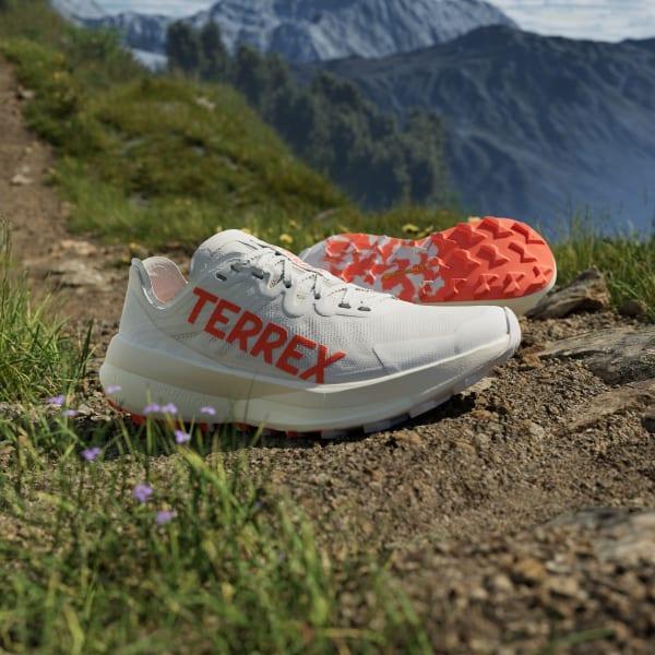 adidas Terrex Agravic Speed Trail Running Shoes Cloud White 10.5 Womens Product Image