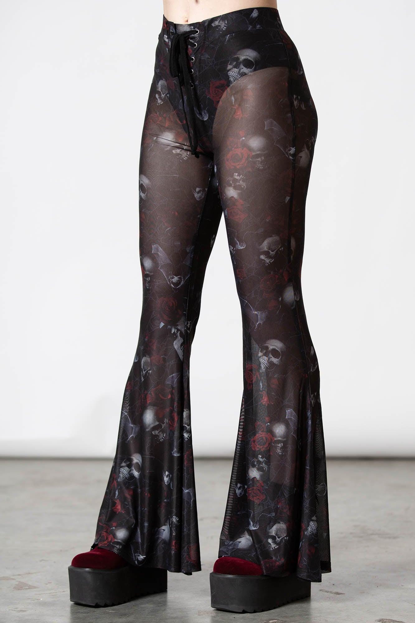 Spirala Mesh Bell Bottoms Female Product Image