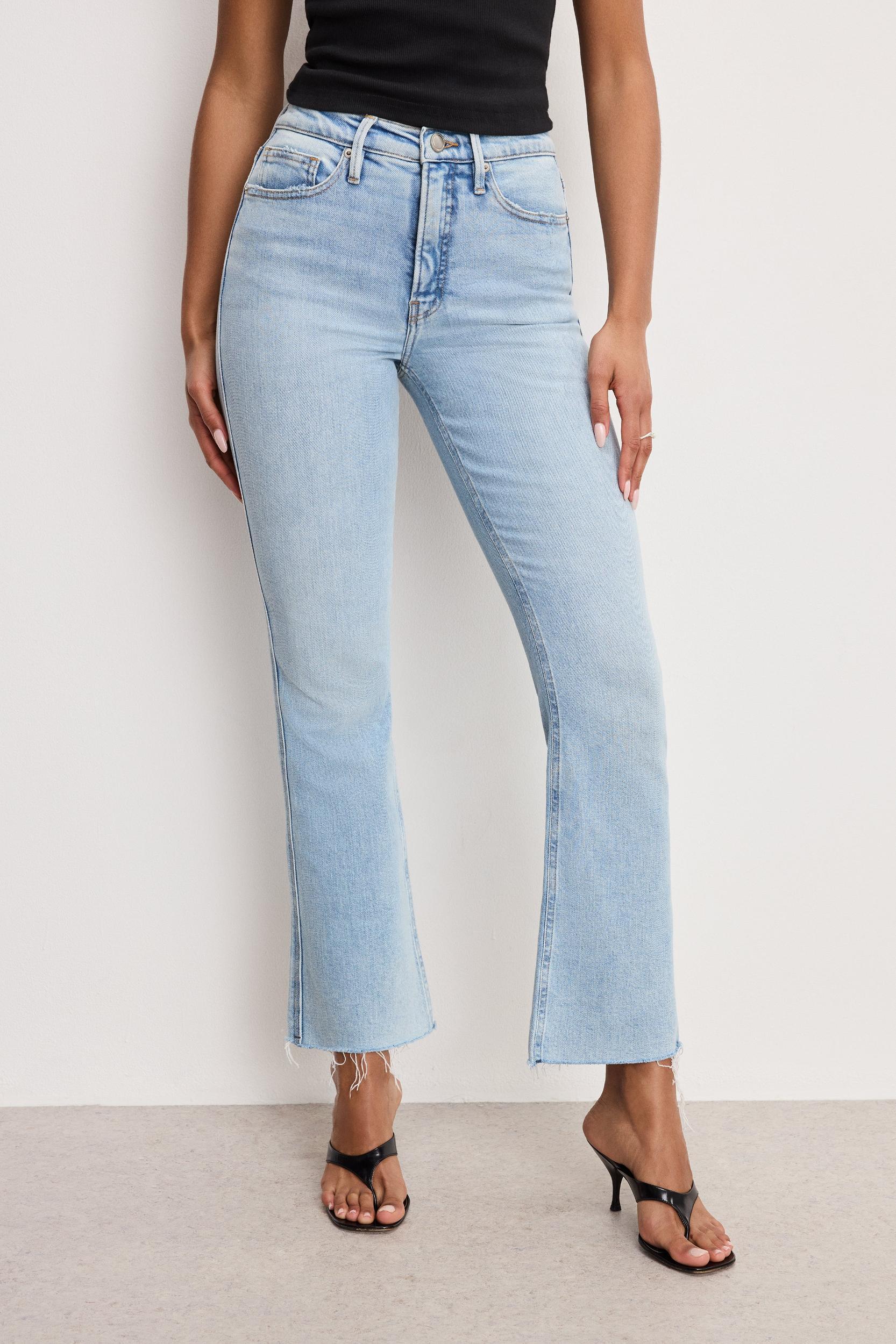 GOOD KICK FLARE JEANS | INDIGO954 Product Image