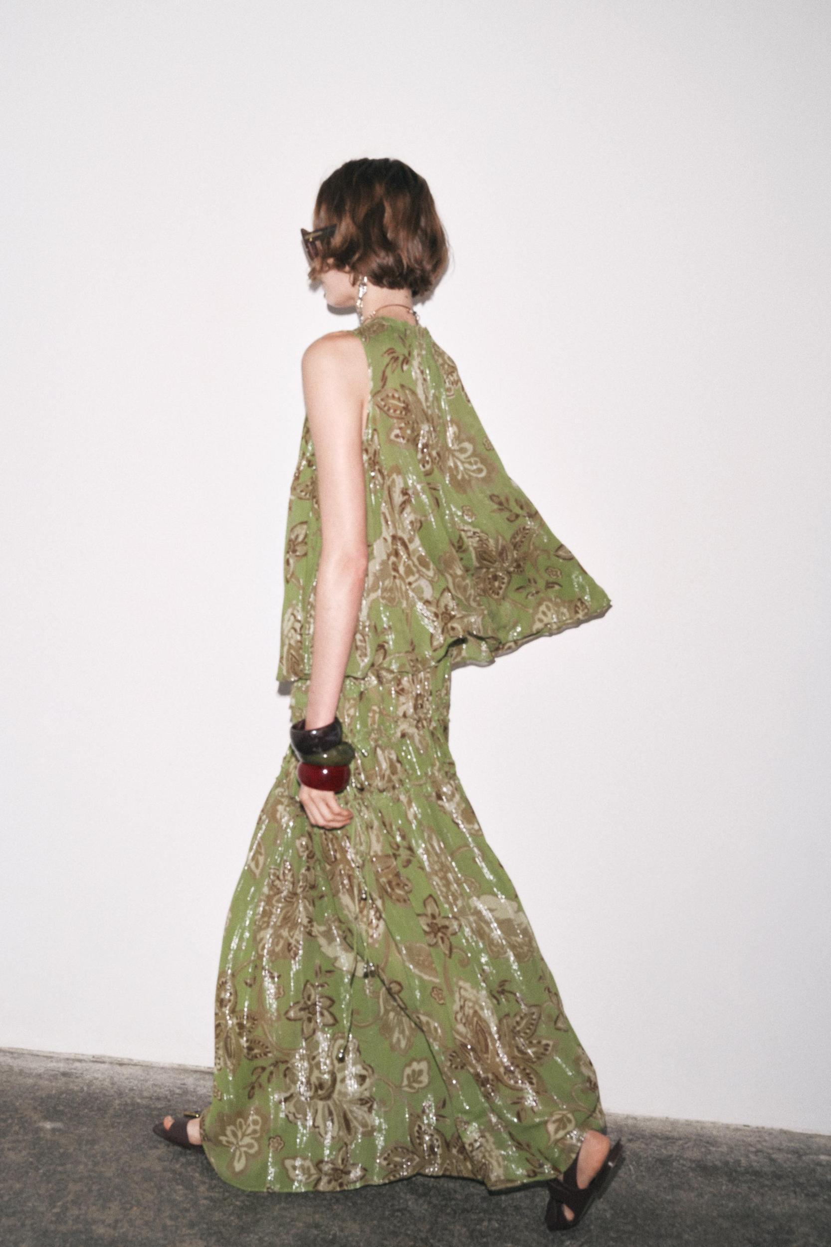 ZW COLLECTION PRINTED SKIRT Product Image
