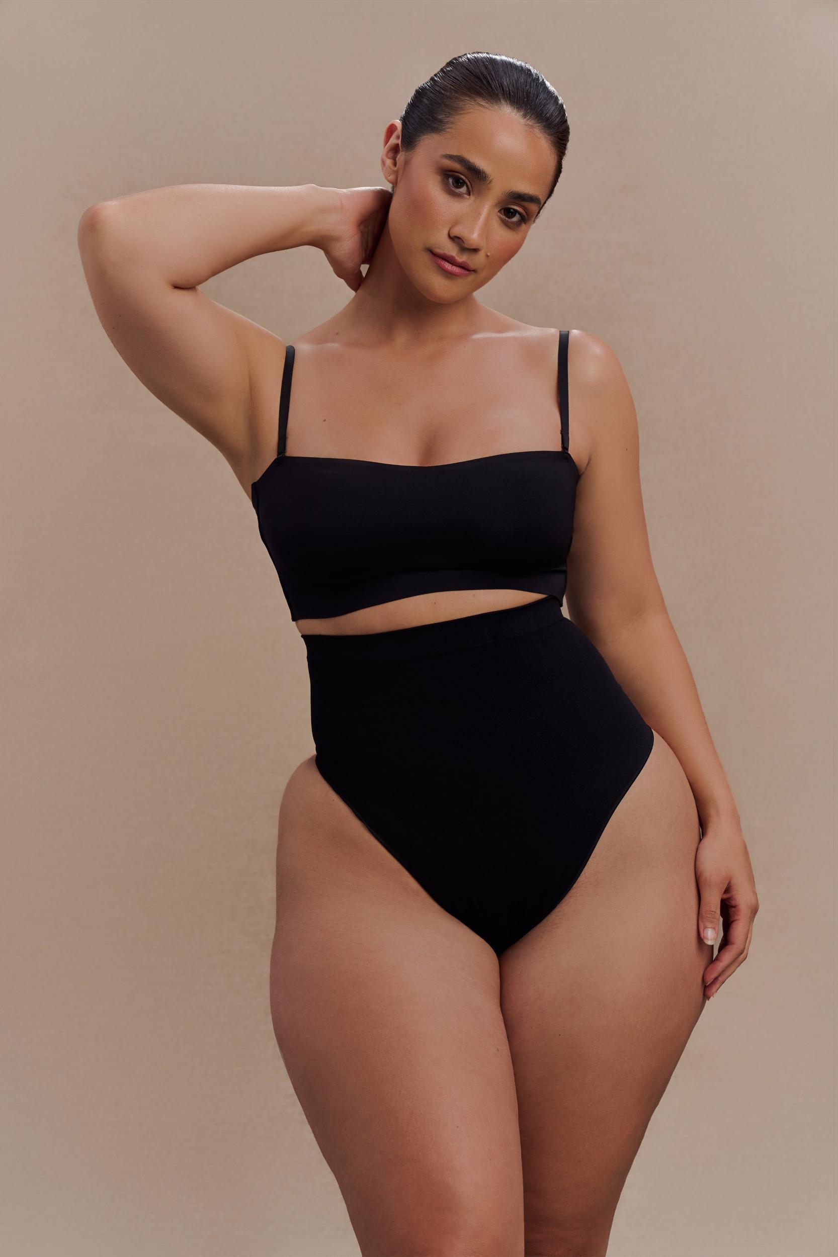 Saria High Waist Shapewear Briefs - Black Product Image