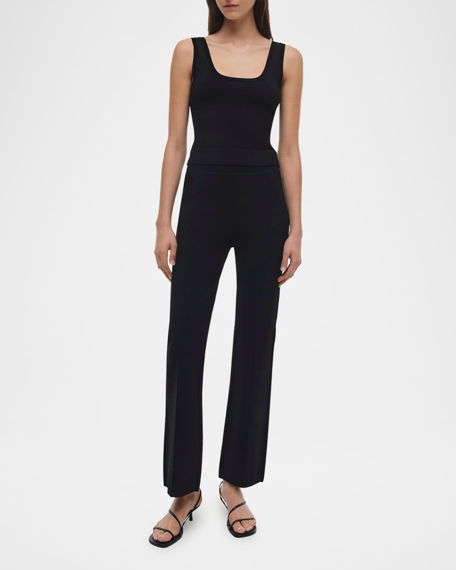 Ashlon Pull-On Cropped Pants Product Image